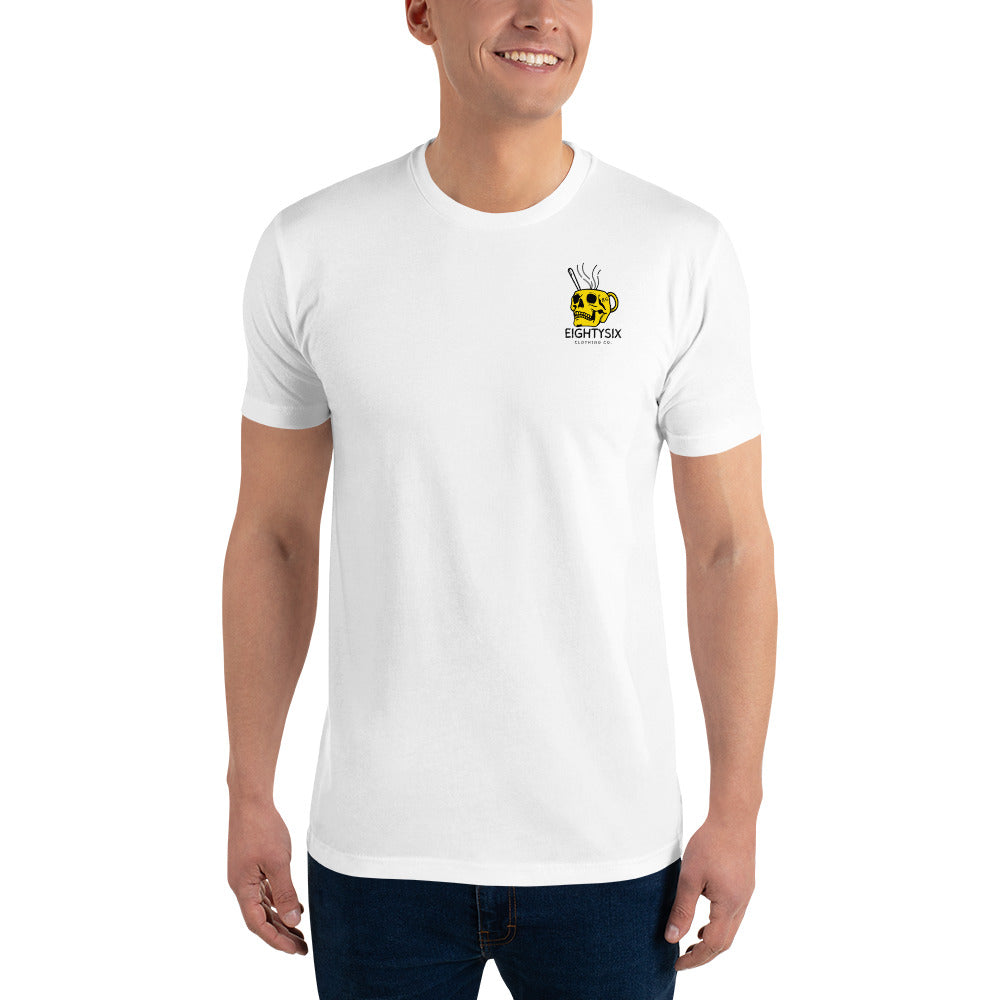 BEHIND Fitted  Short Sleeve T-shirt