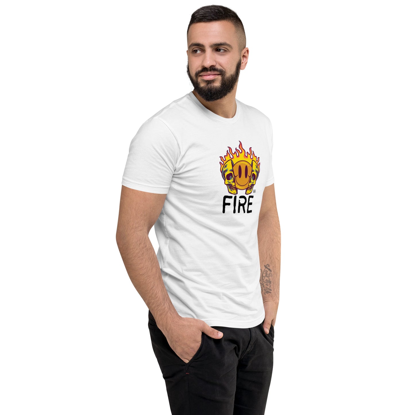 FIRE Fitted Short Sleeve T-shirt