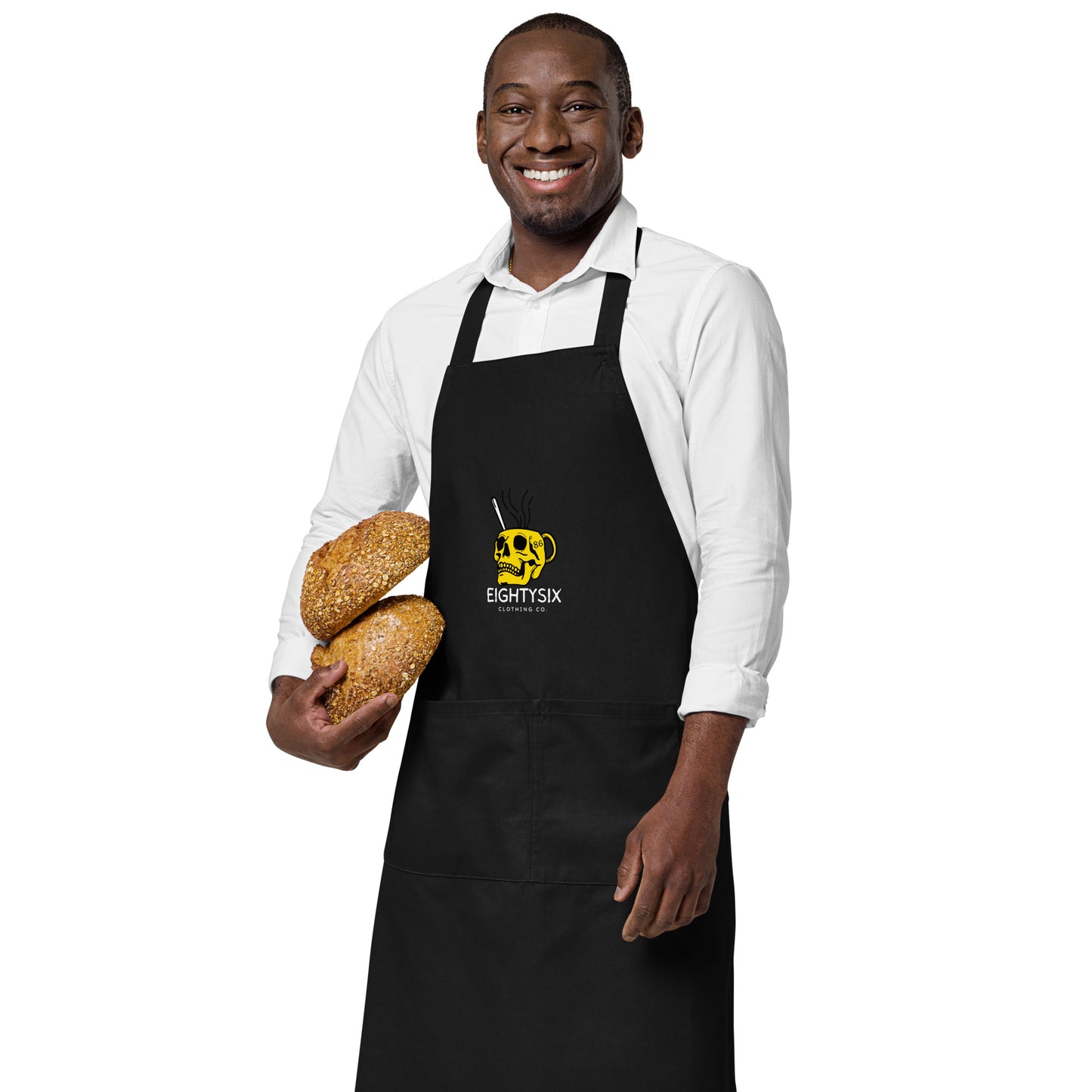 EightySix Logo Organic cotton apron