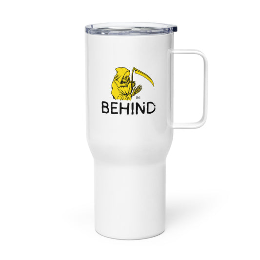 BEHIND Travel mug with a handle