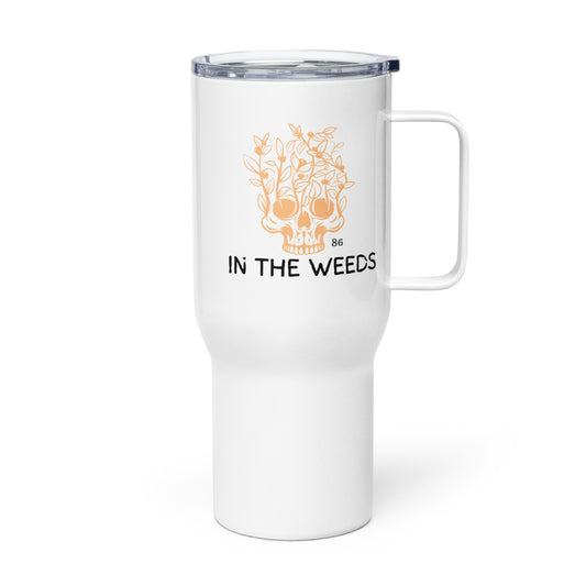 IN THE WEEDS 1 Travel mug with a handle