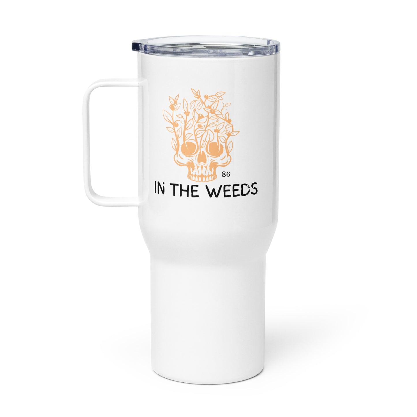 IN THE WEEDS 1 Travel mug with a handle