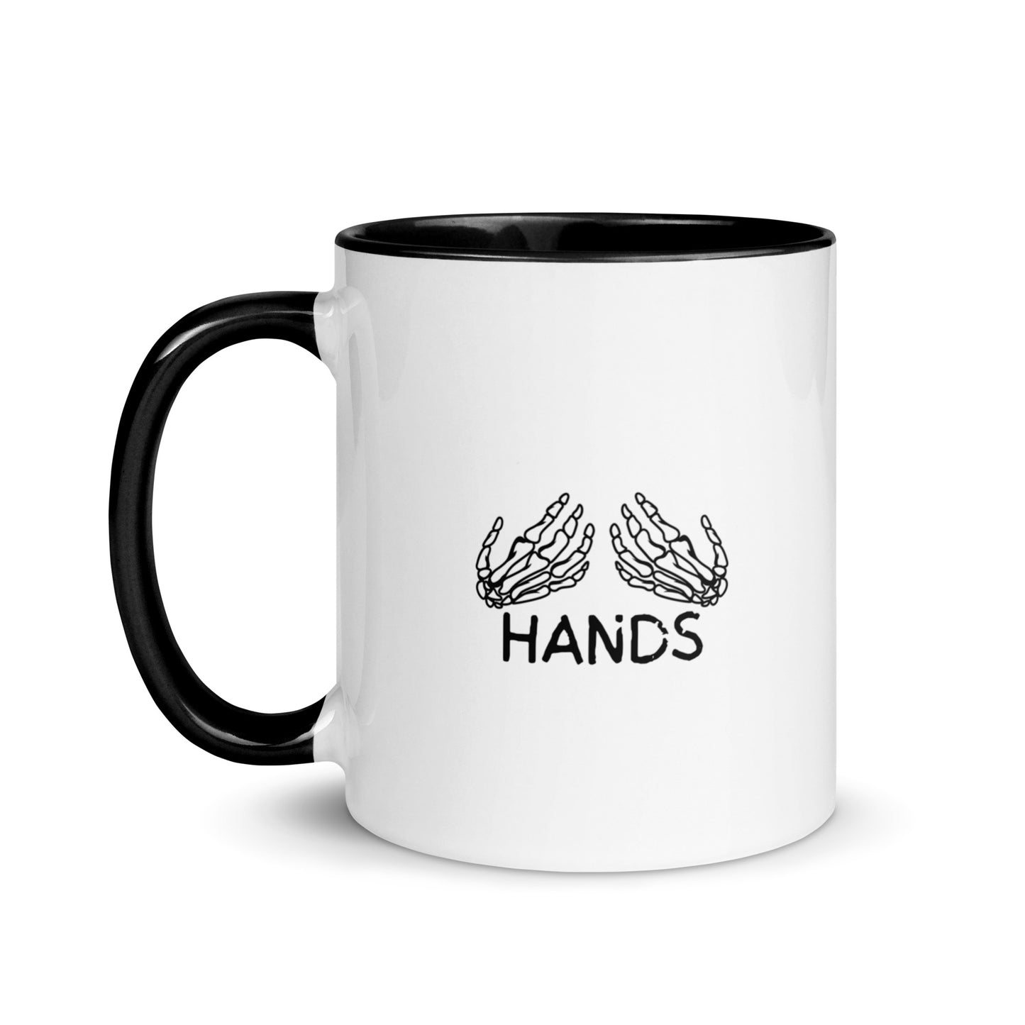 HANDS Mug with Color Inside