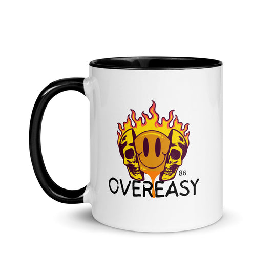 OVEREASY Mug with Color Inside