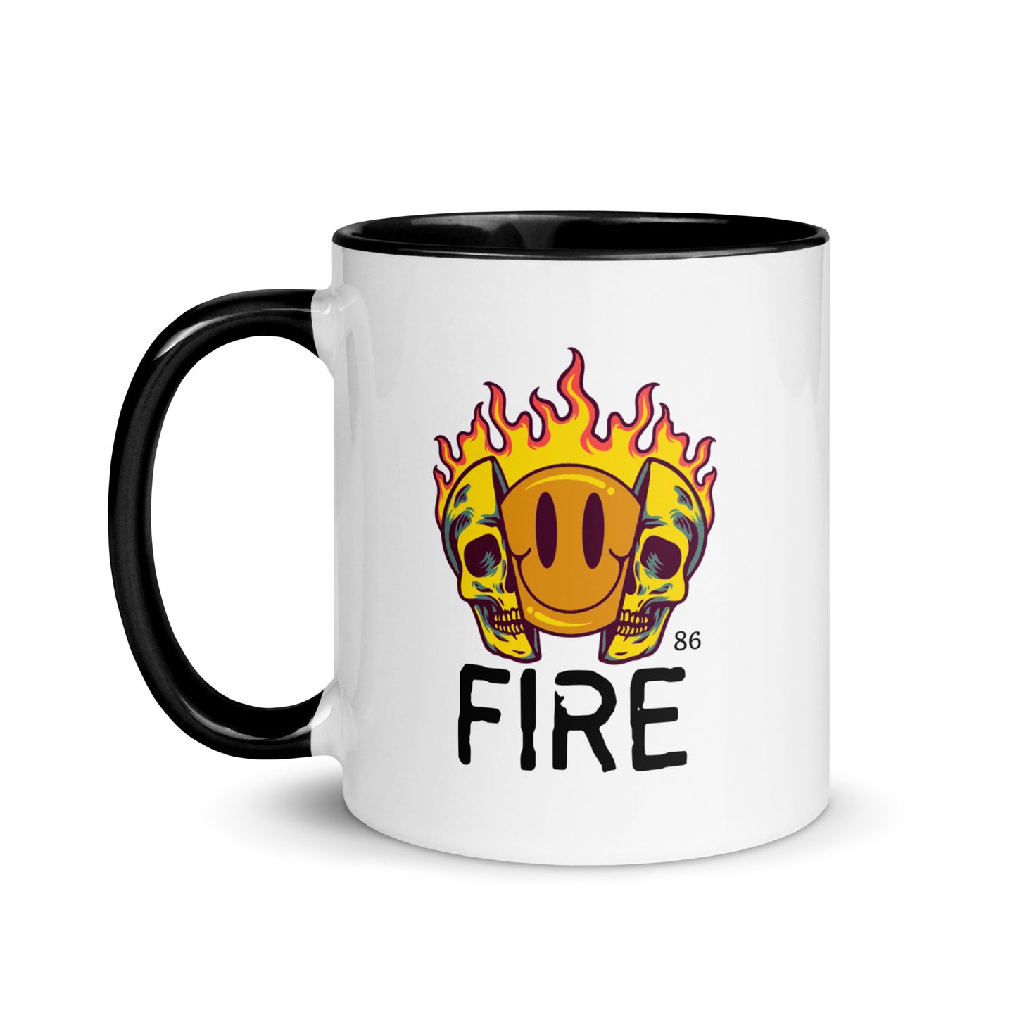 FIRE Mug with Color Inside