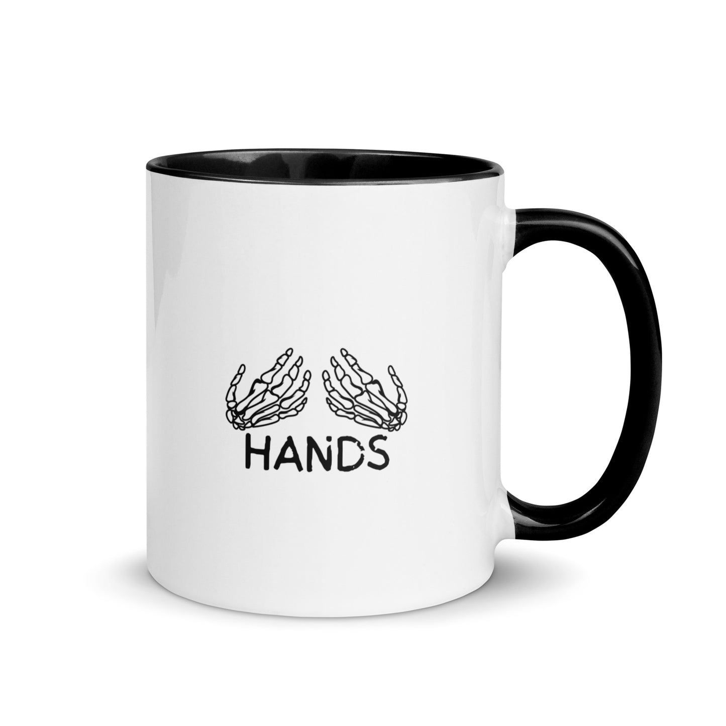 HANDS Mug with Color Inside