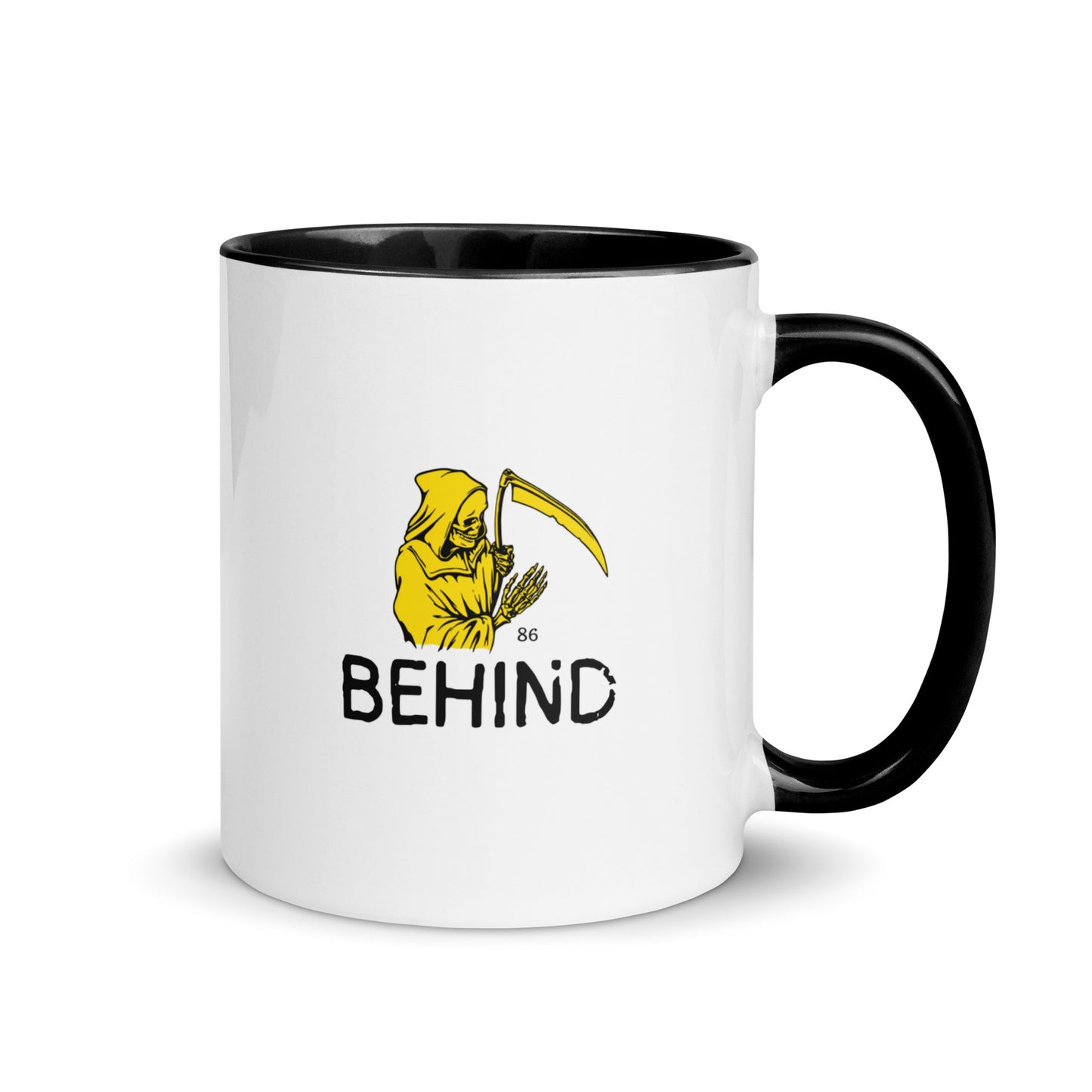 BEHIND Mug with Color Inside