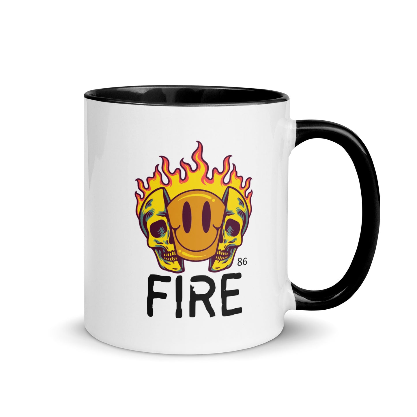 FIRE Mug with Color Inside