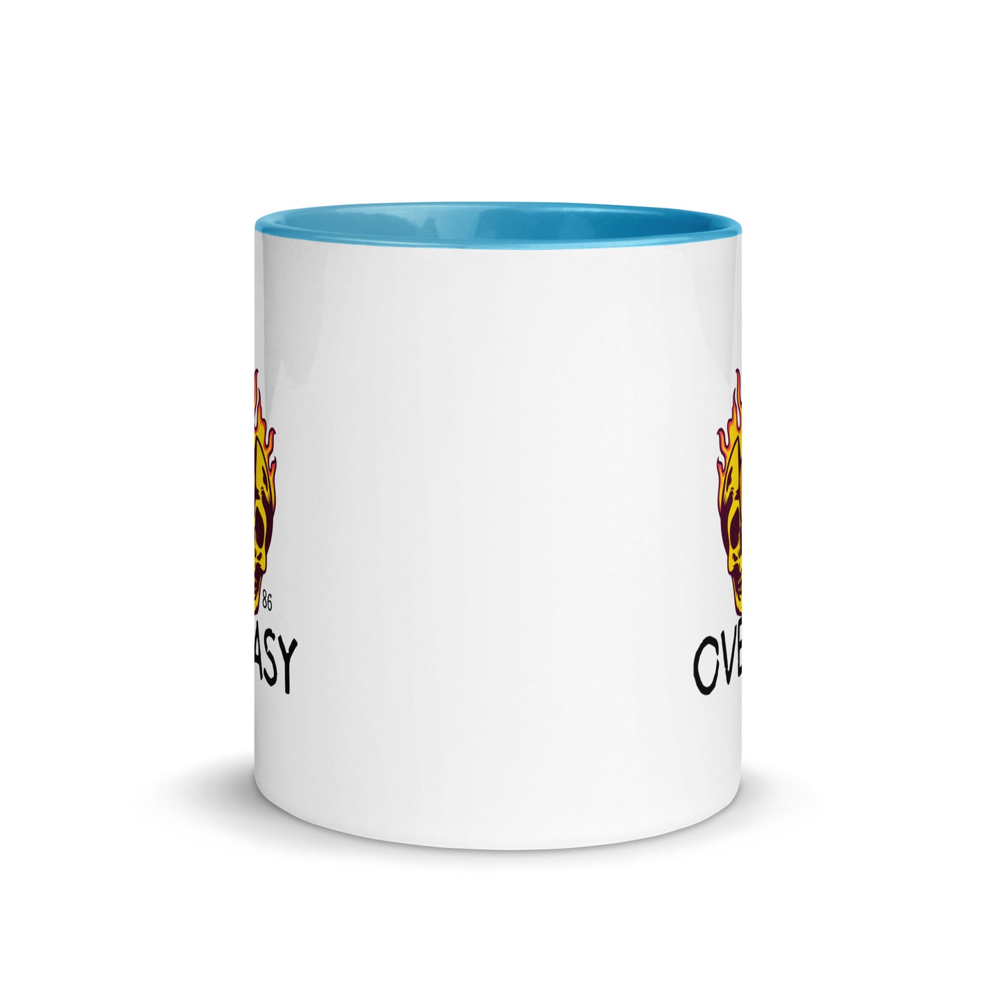 OVEREASY Mug with Color Inside