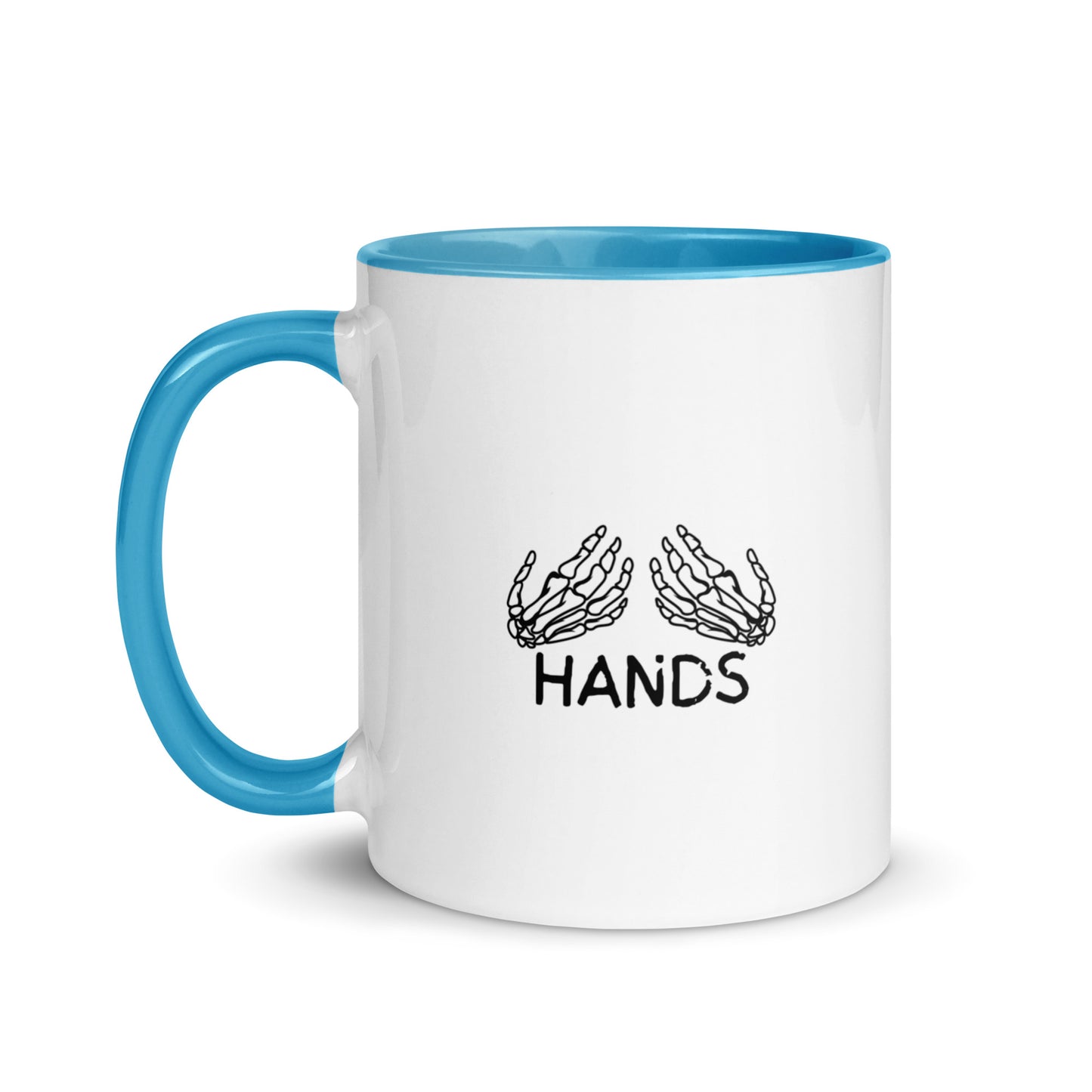 HANDS Mug with Color Inside