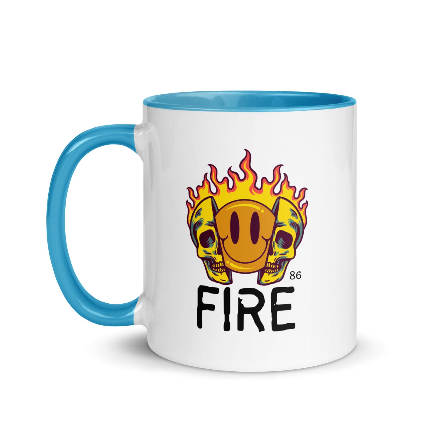 FIRE Mug with Color Inside