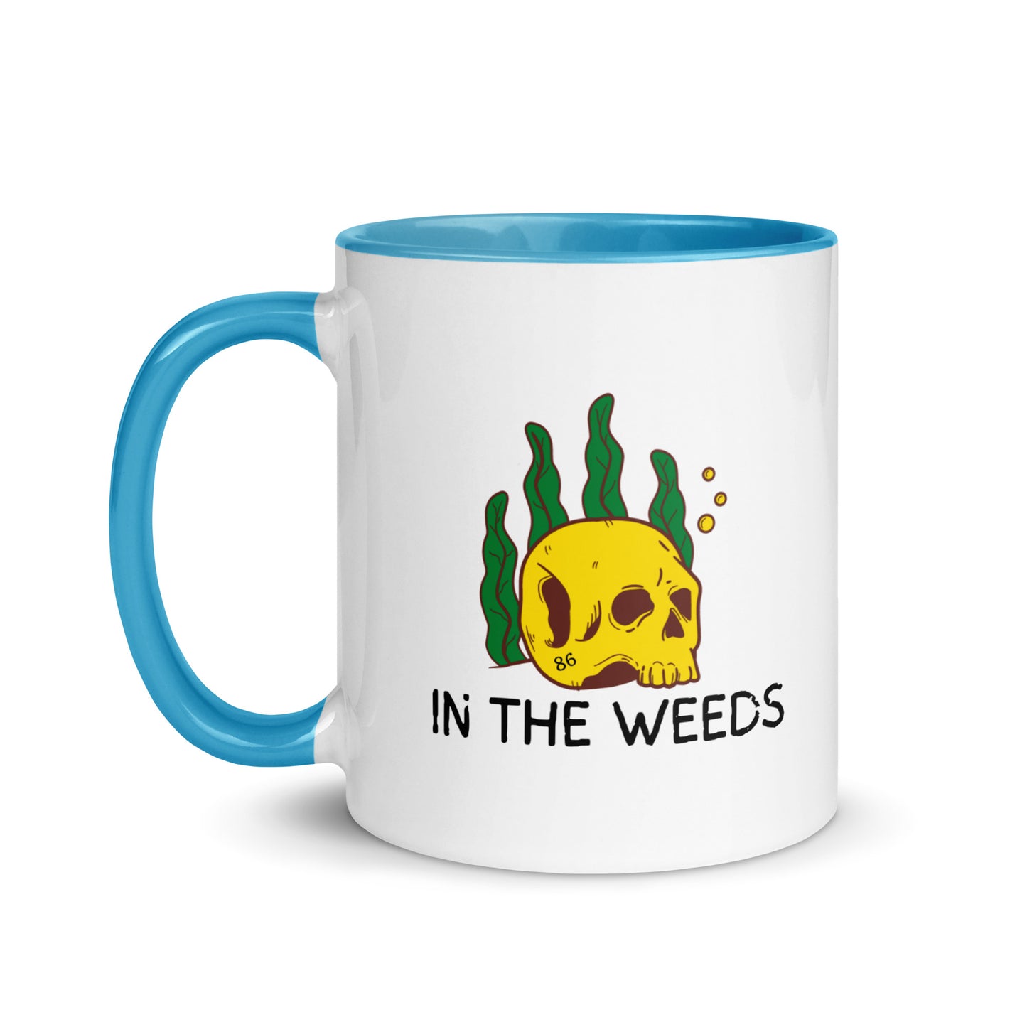 IN THE WEEDS 2 Mug with Color Inside