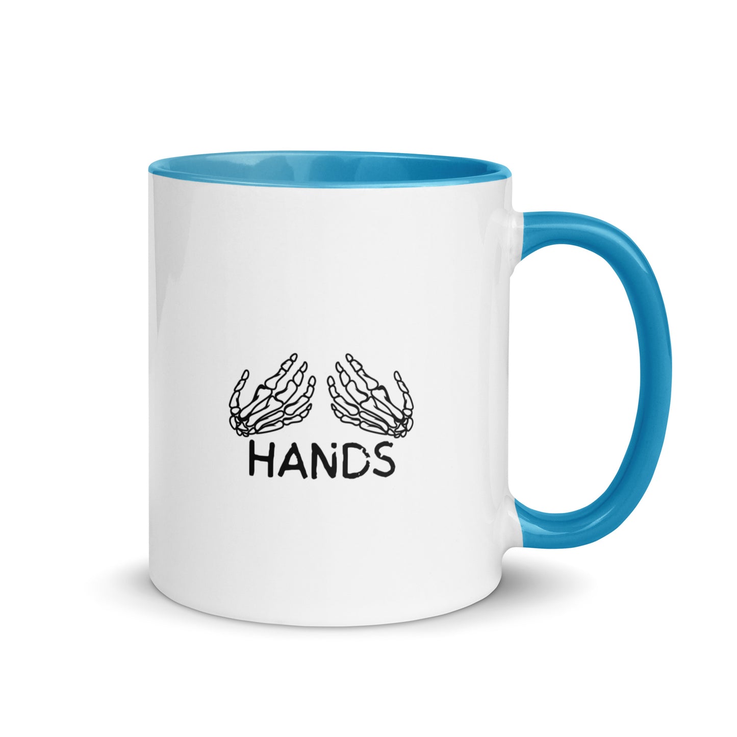 HANDS Mug with Color Inside