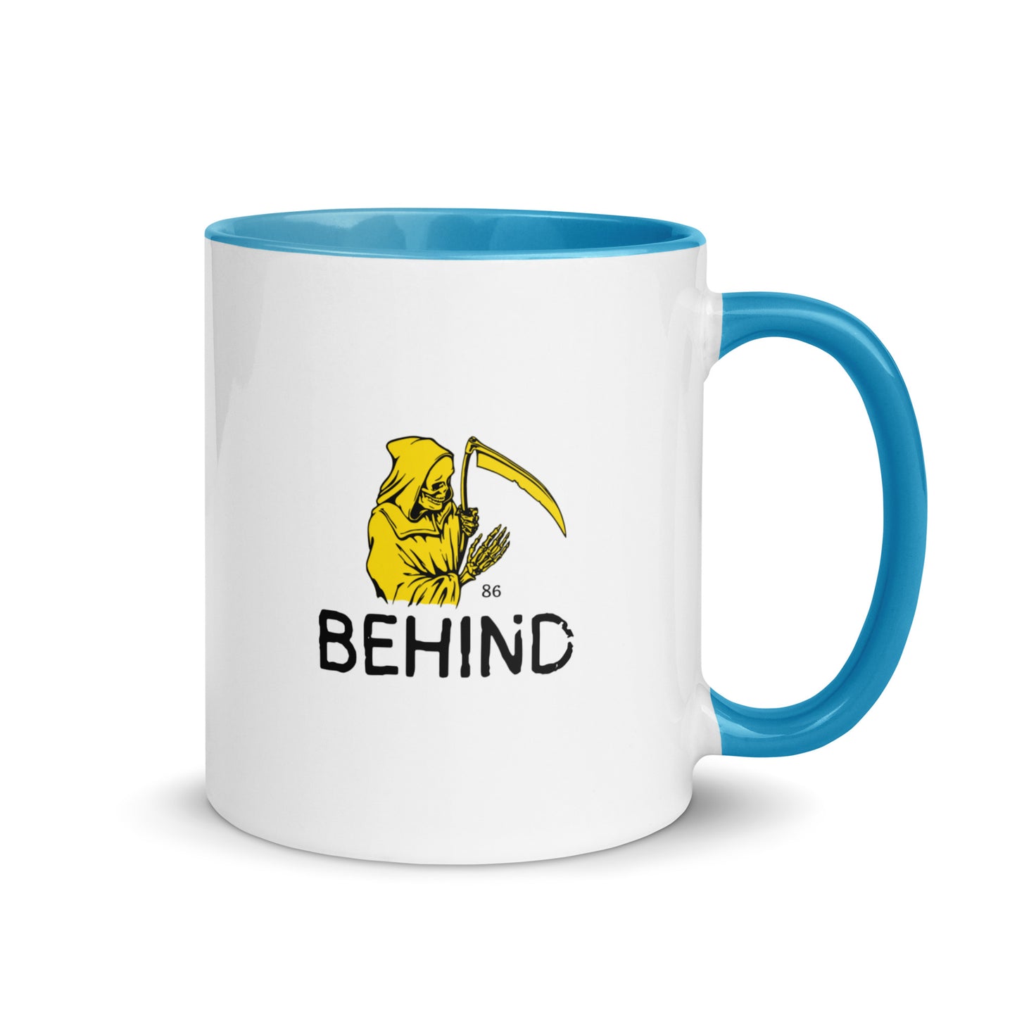BEHIND Mug with Color Inside