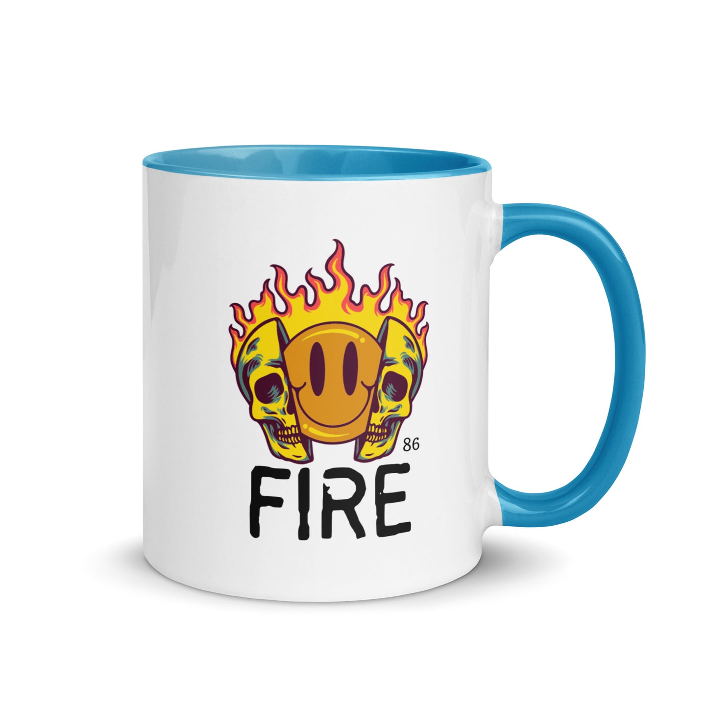 FIRE Mug with Color Inside