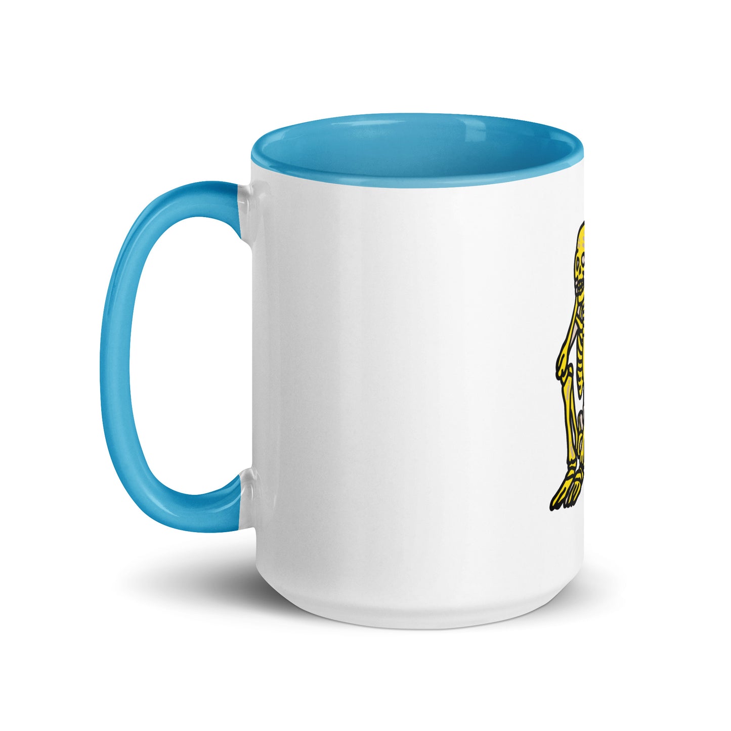 Time To Sit Mug with Color Inside