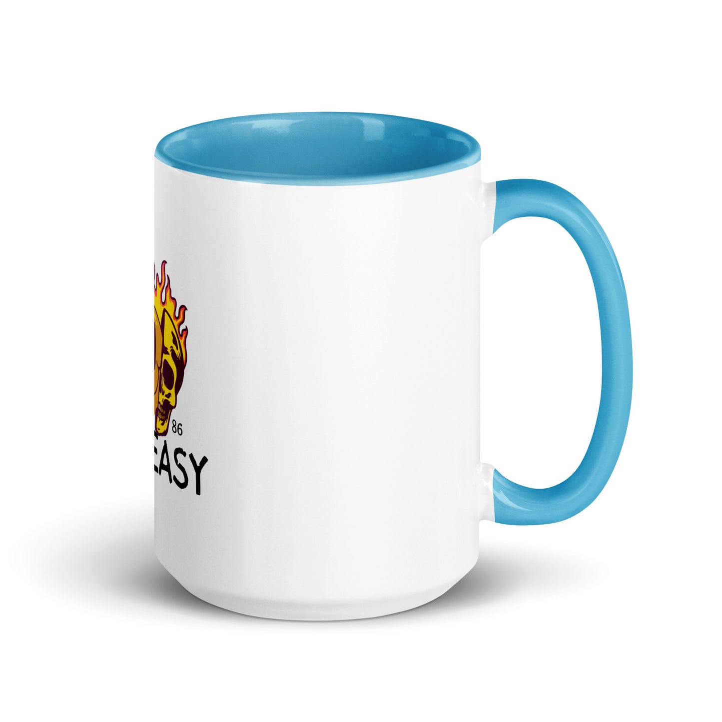 OVEREASY Mug with Color Inside