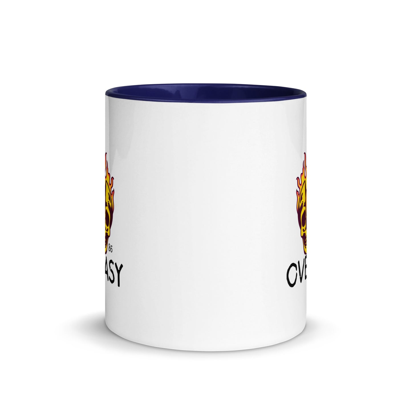 OVEREASY Mug with Color Inside