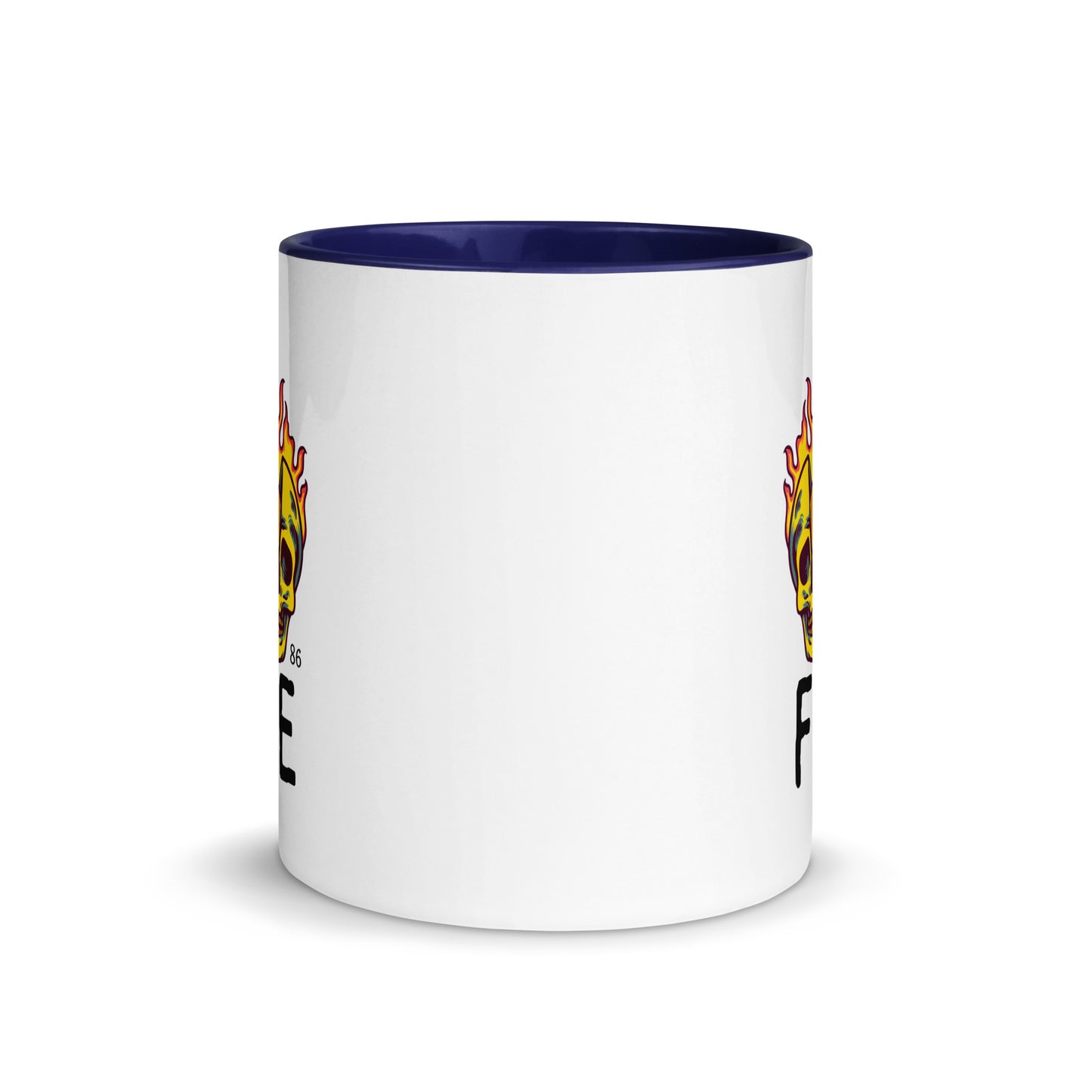 FIRE Mug with Color Inside