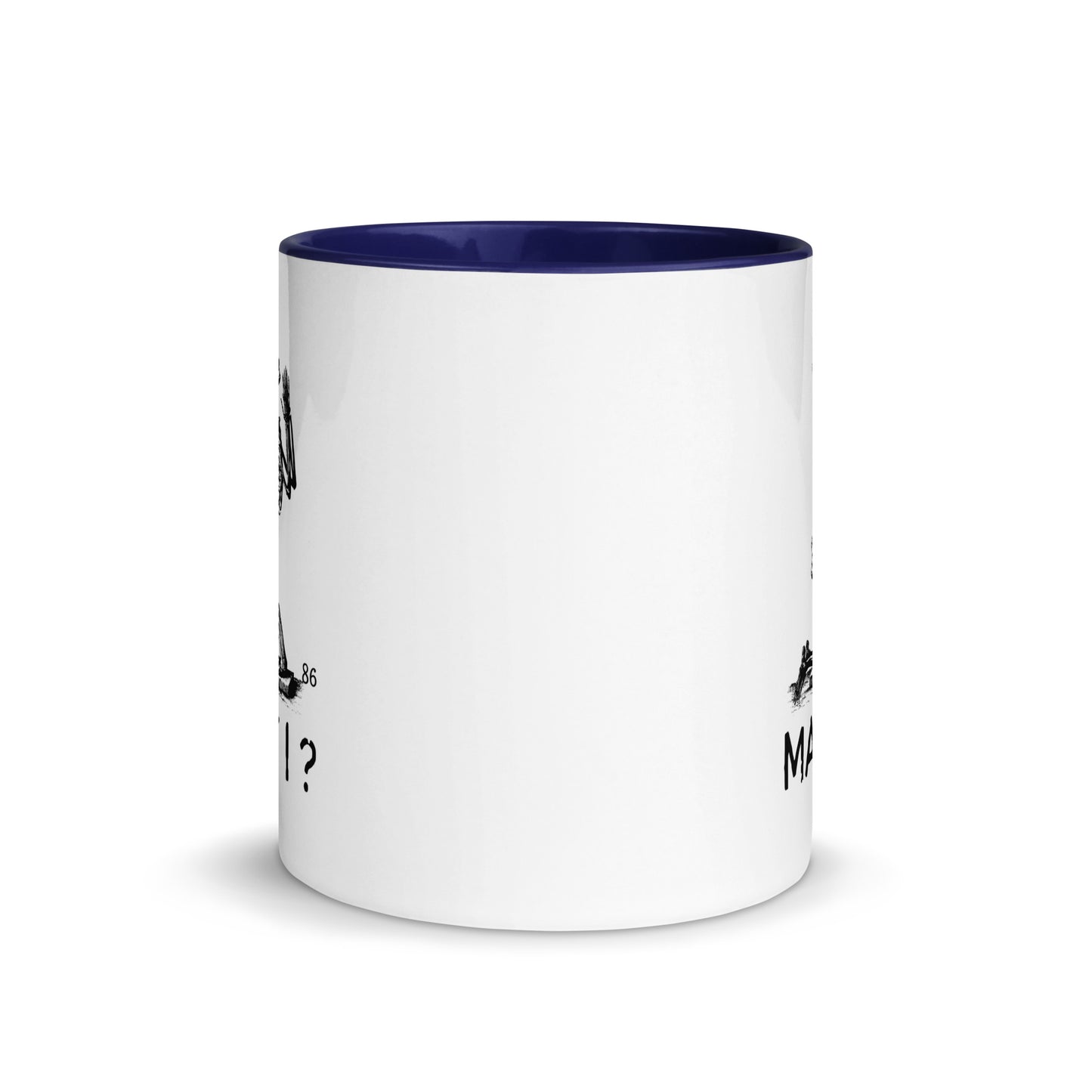 MAY I? Mug with Color Inside