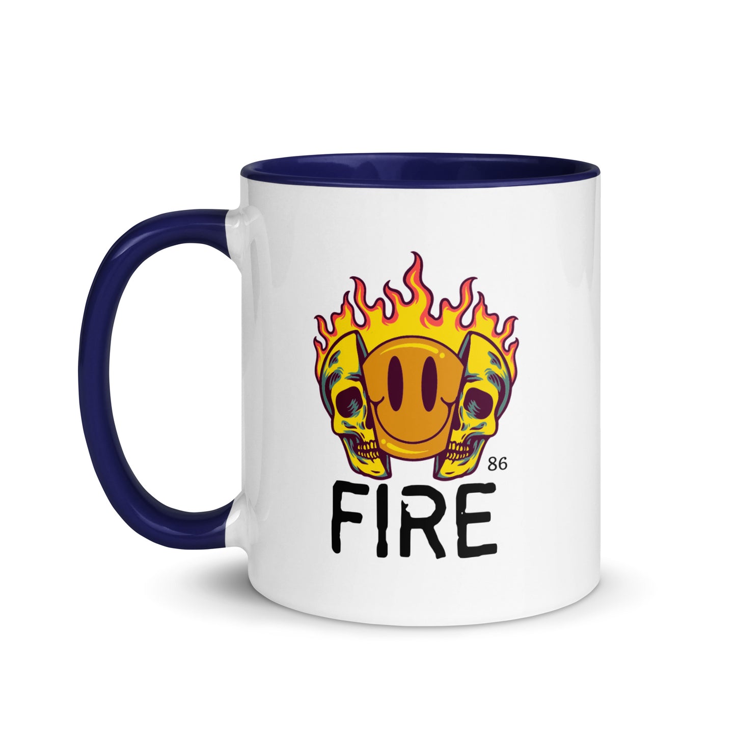 FIRE Mug with Color Inside