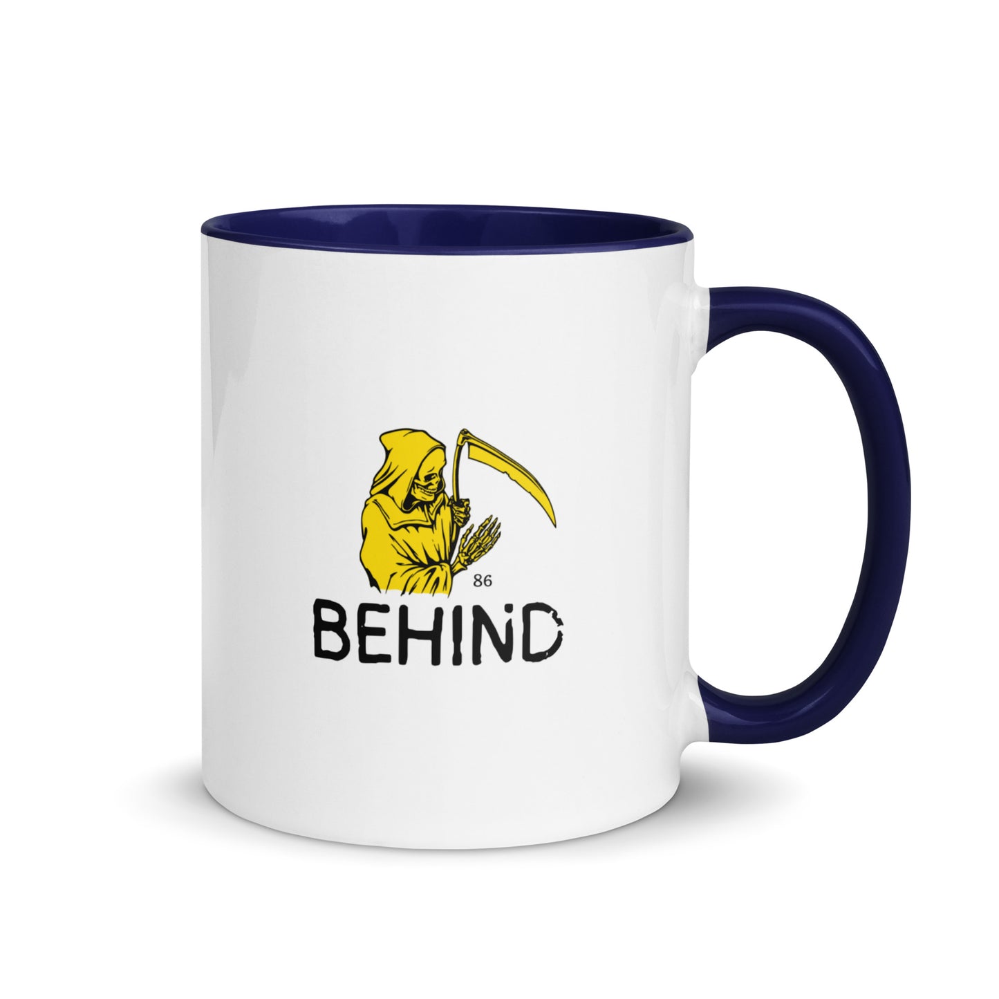 BEHIND Mug with Color Inside