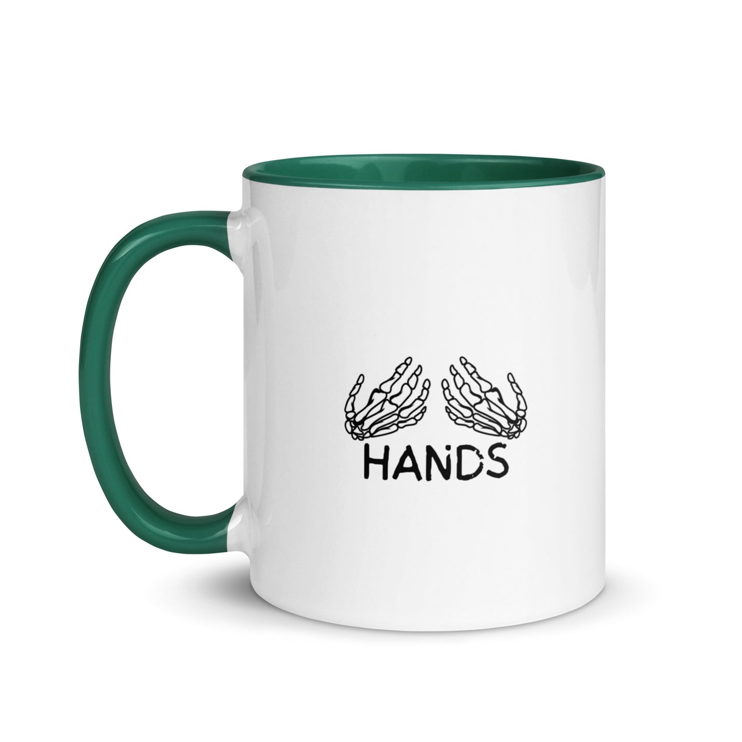 HANDS Mug with Color Inside