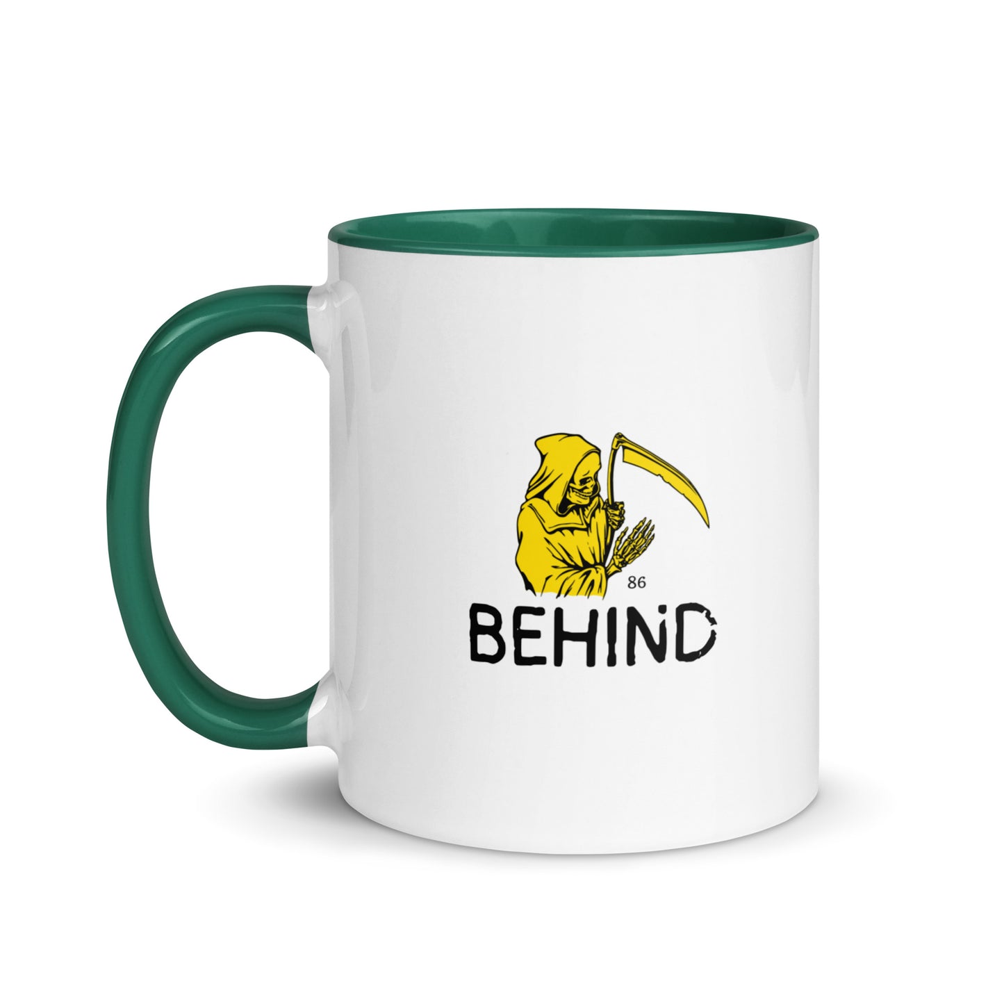 BEHIND Mug with Color Inside