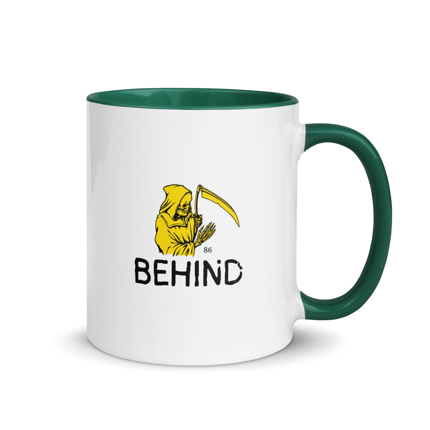 BEHIND Mug with Color Inside