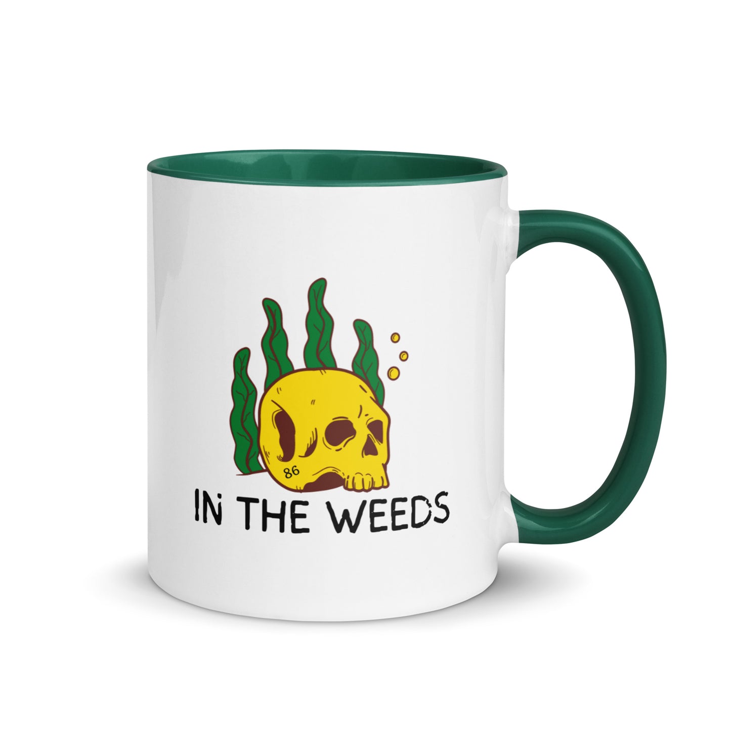 IN THE WEEDS 2 Mug with Color Inside