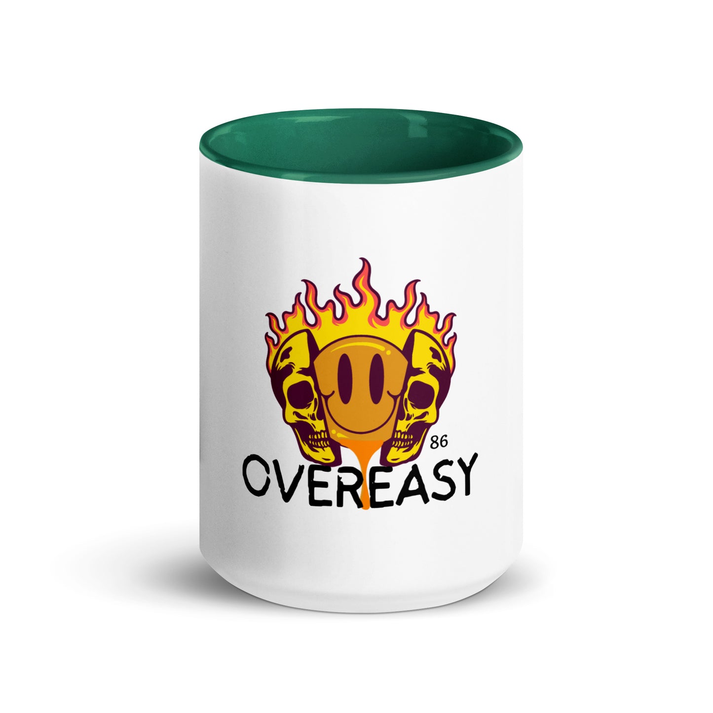 OVEREASY Mug with Color Inside