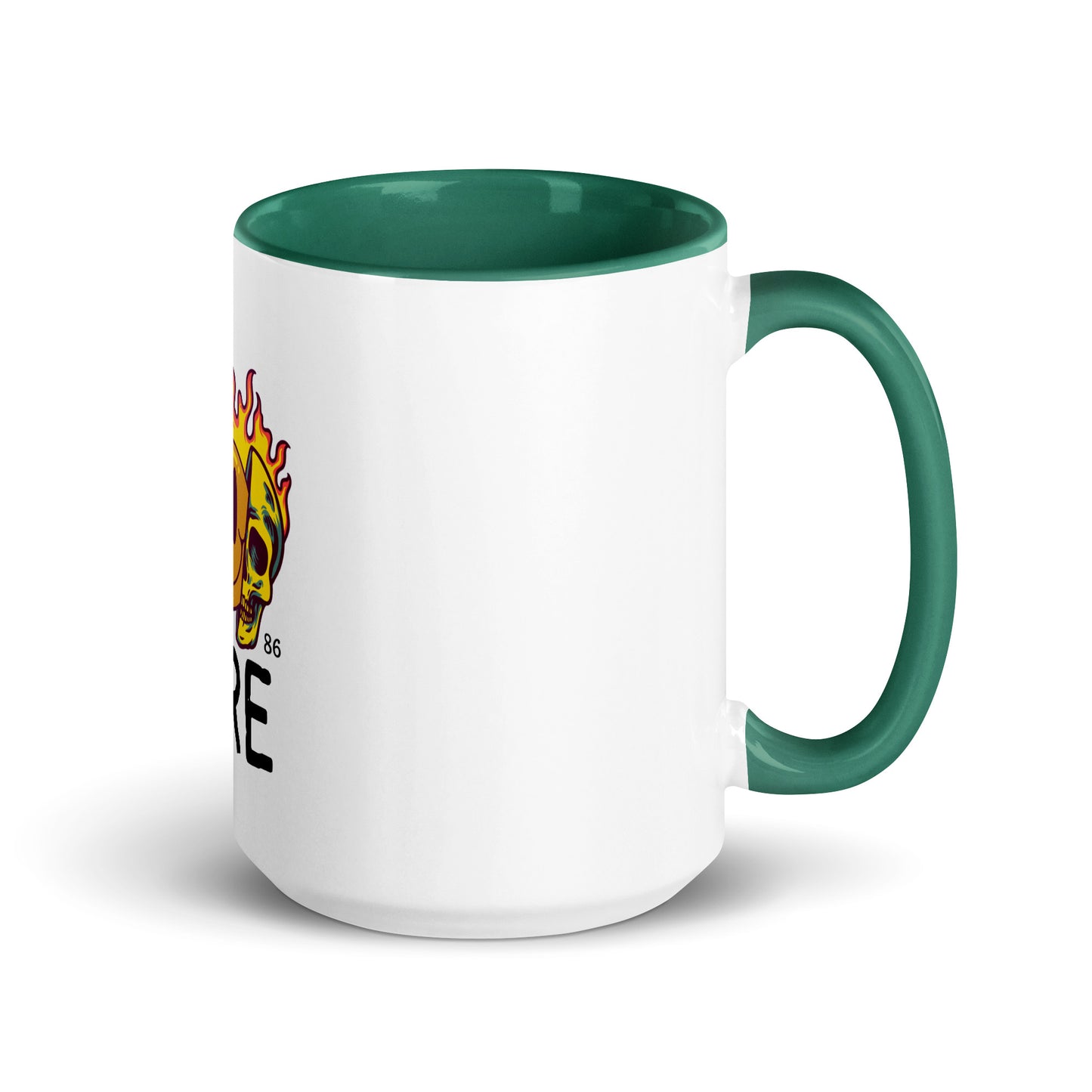 FIRE Mug with Color Inside