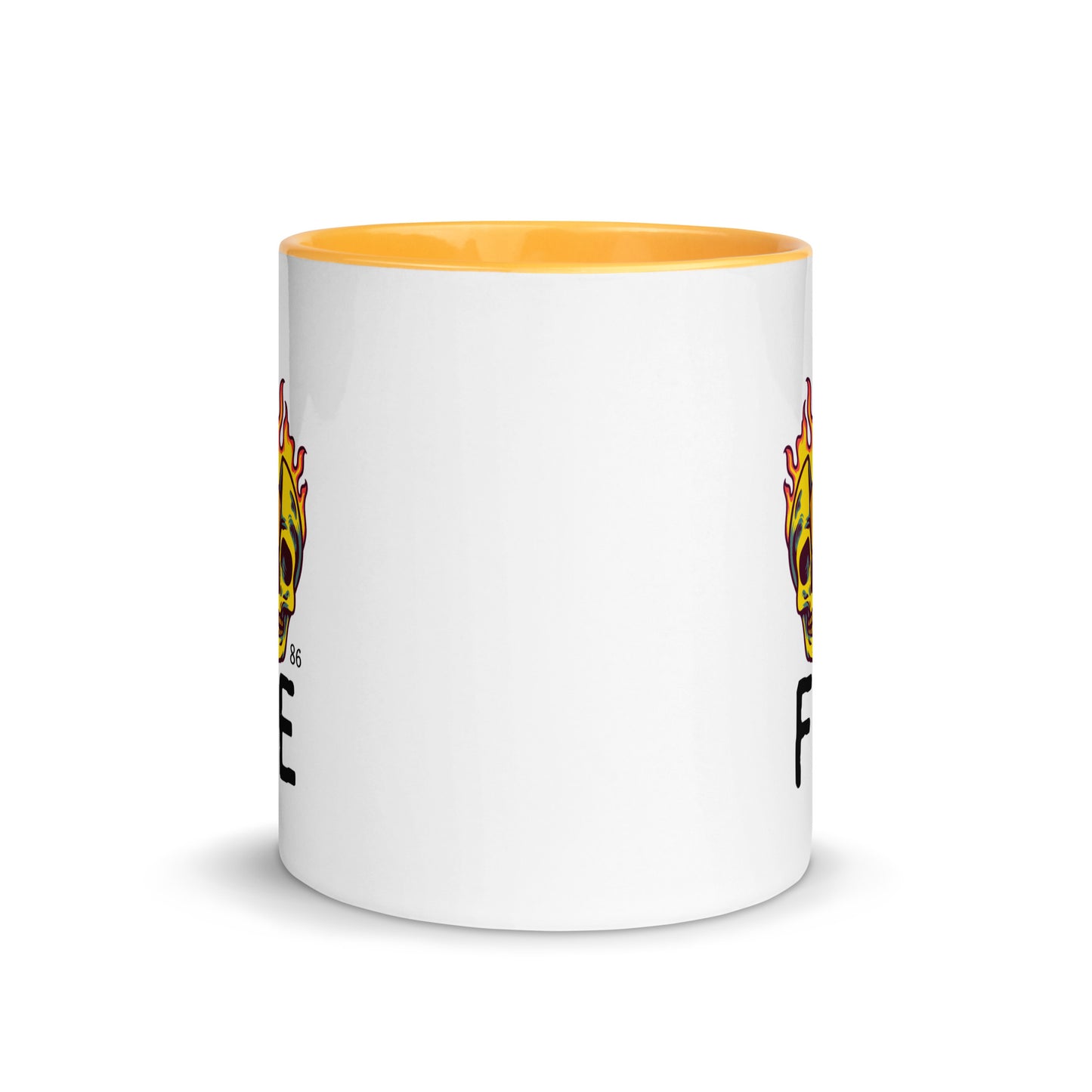 FIRE Mug with Color Inside