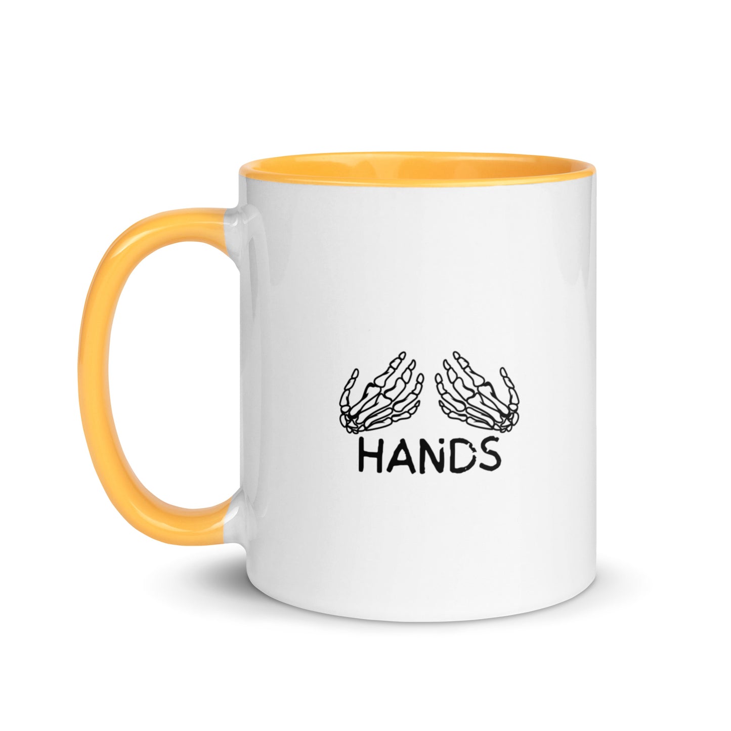 HANDS Mug with Color Inside