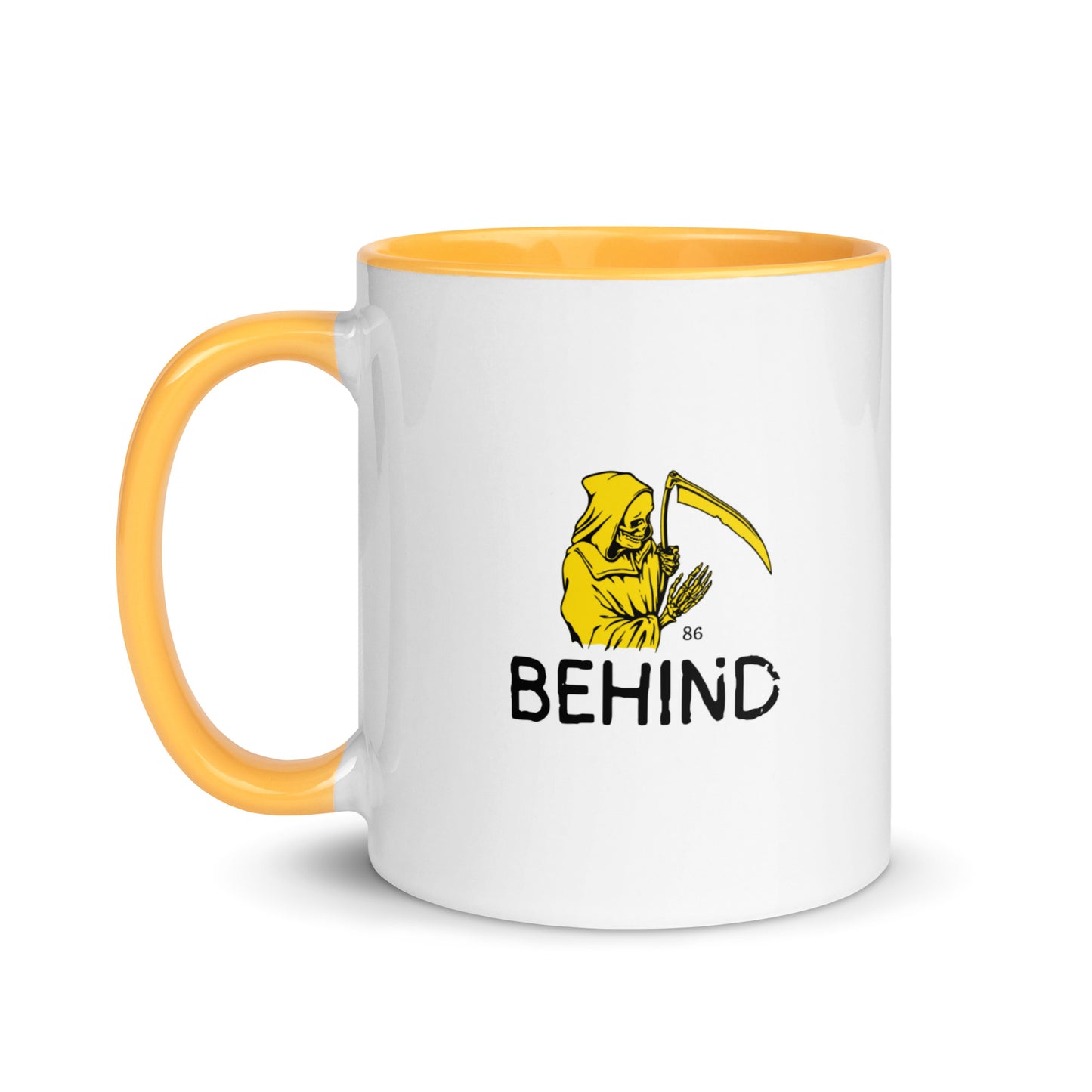 BEHIND Mug with Color Inside