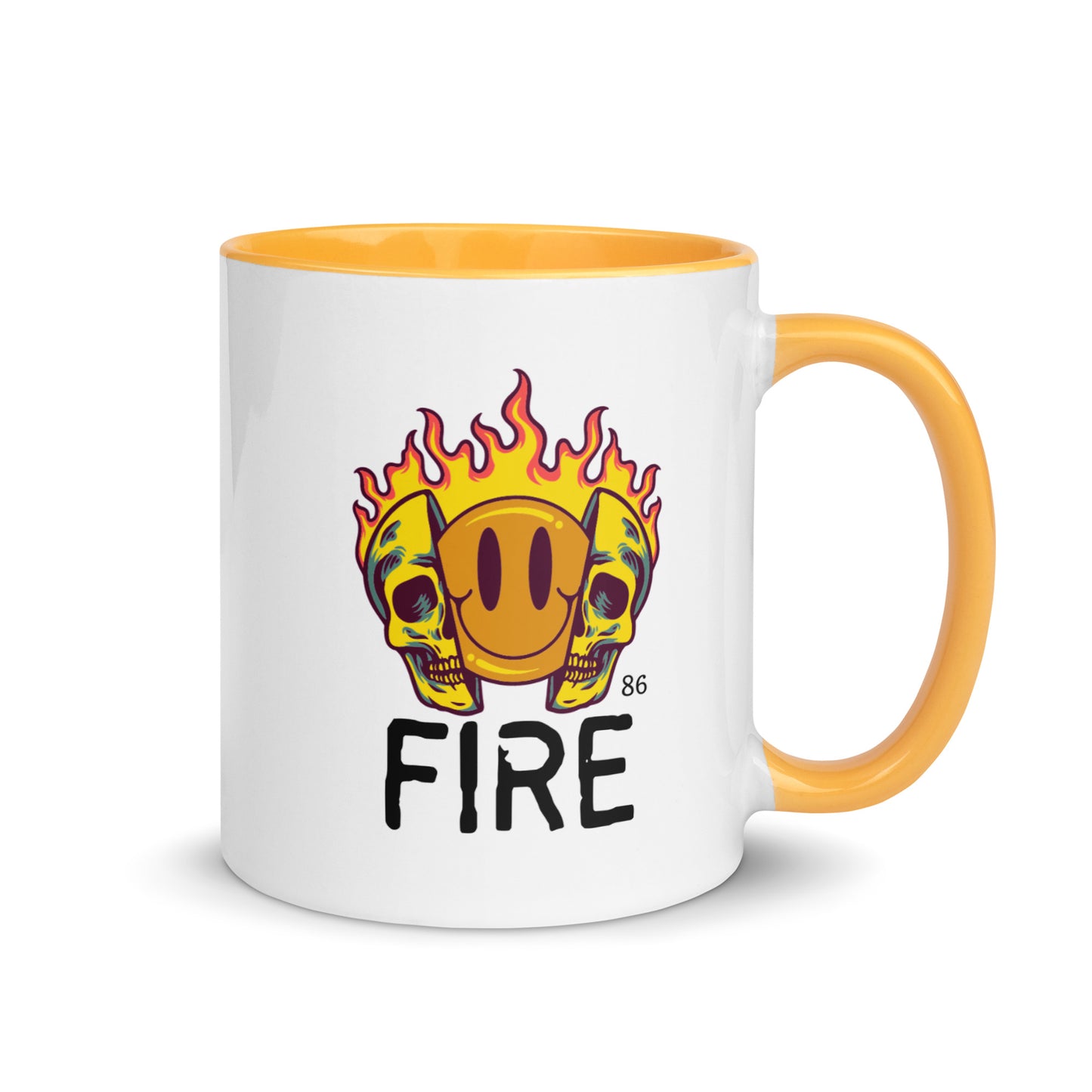 FIRE Mug with Color Inside