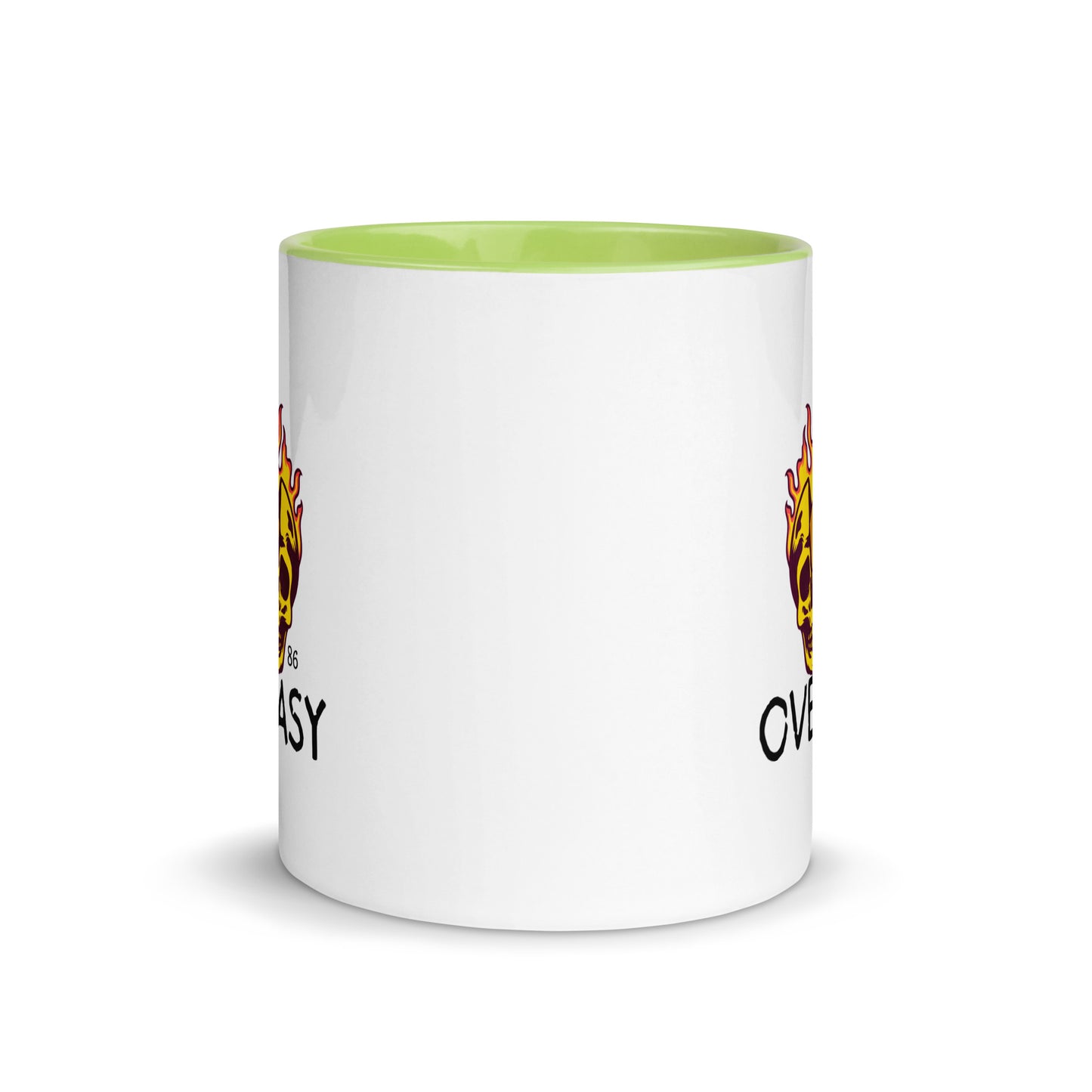 OVEREASY Mug with Color Inside