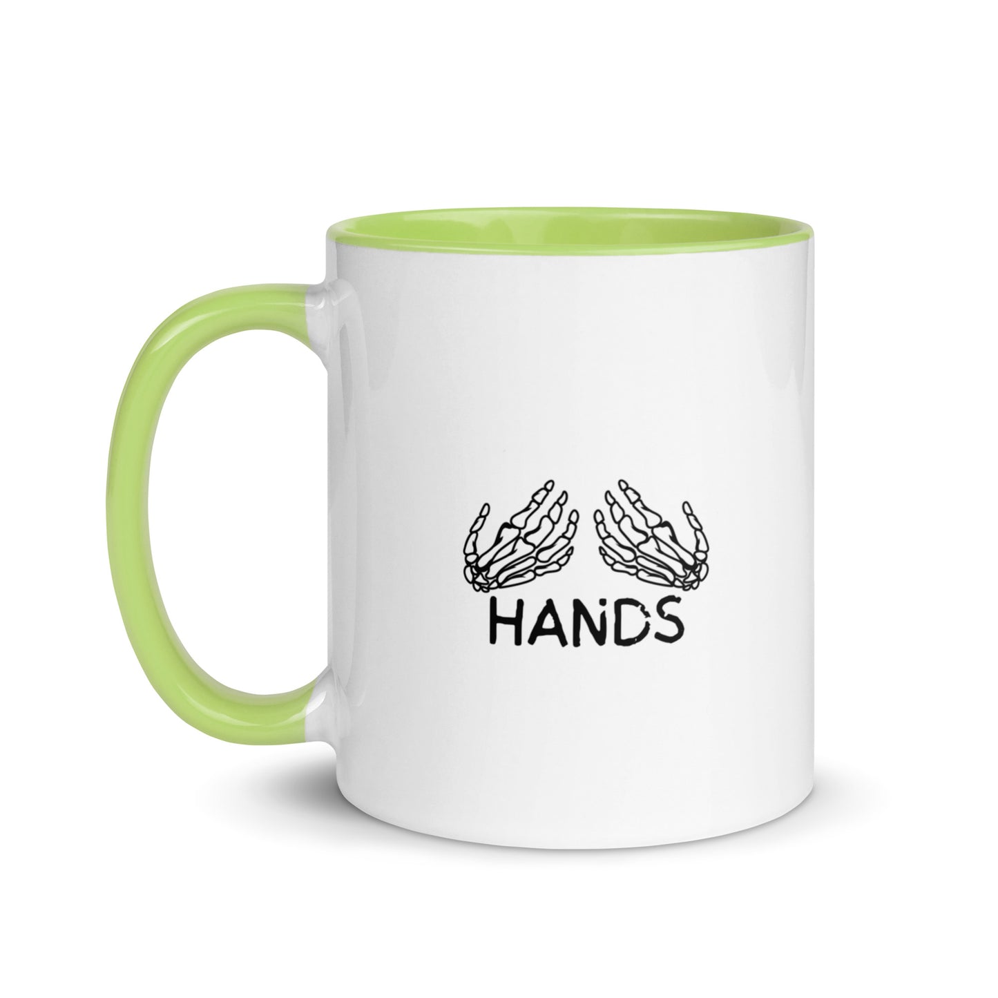 HANDS Mug with Color Inside