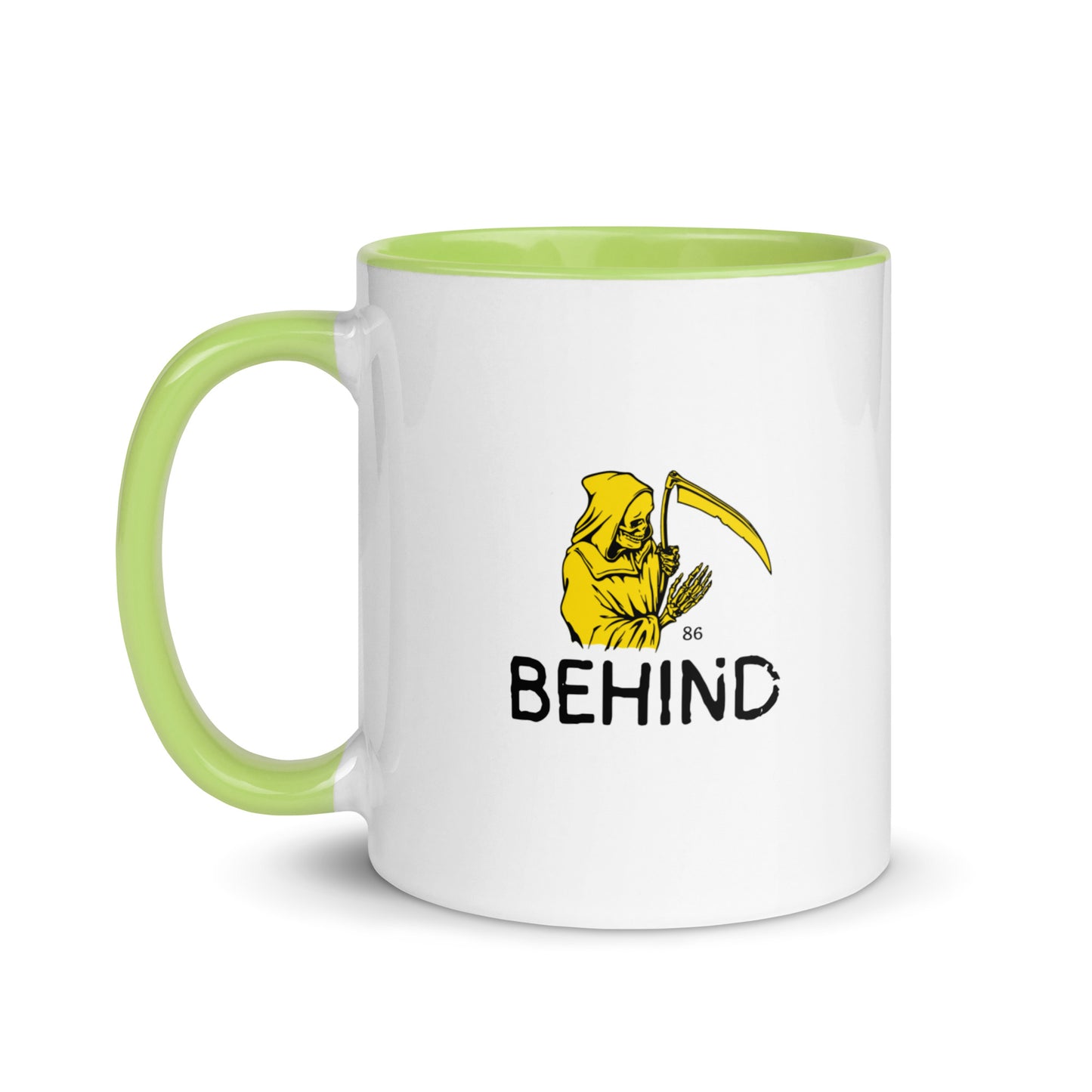 BEHIND Mug with Color Inside