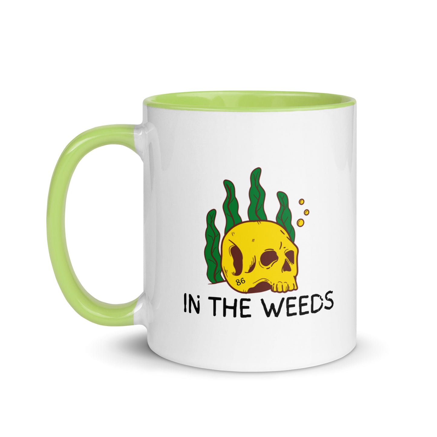 IN THE WEEDS 2 Mug with Color Inside