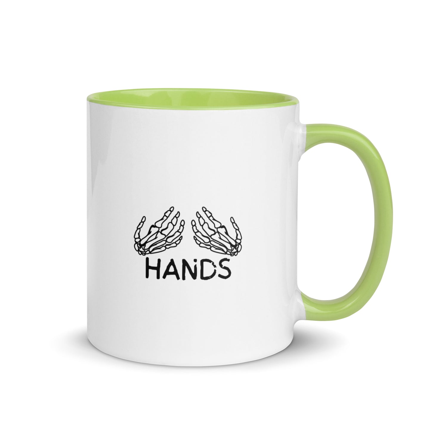 HANDS Mug with Color Inside