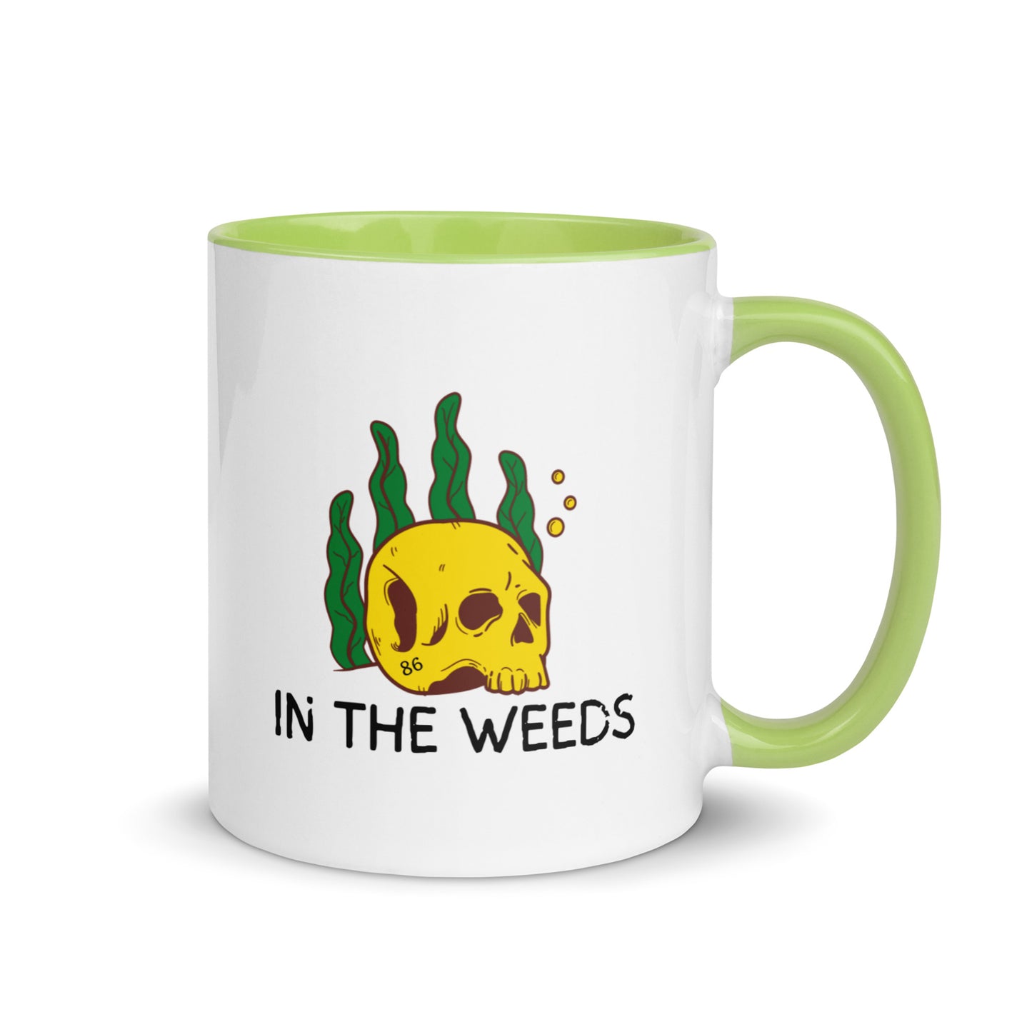 IN THE WEEDS 2 Mug with Color Inside