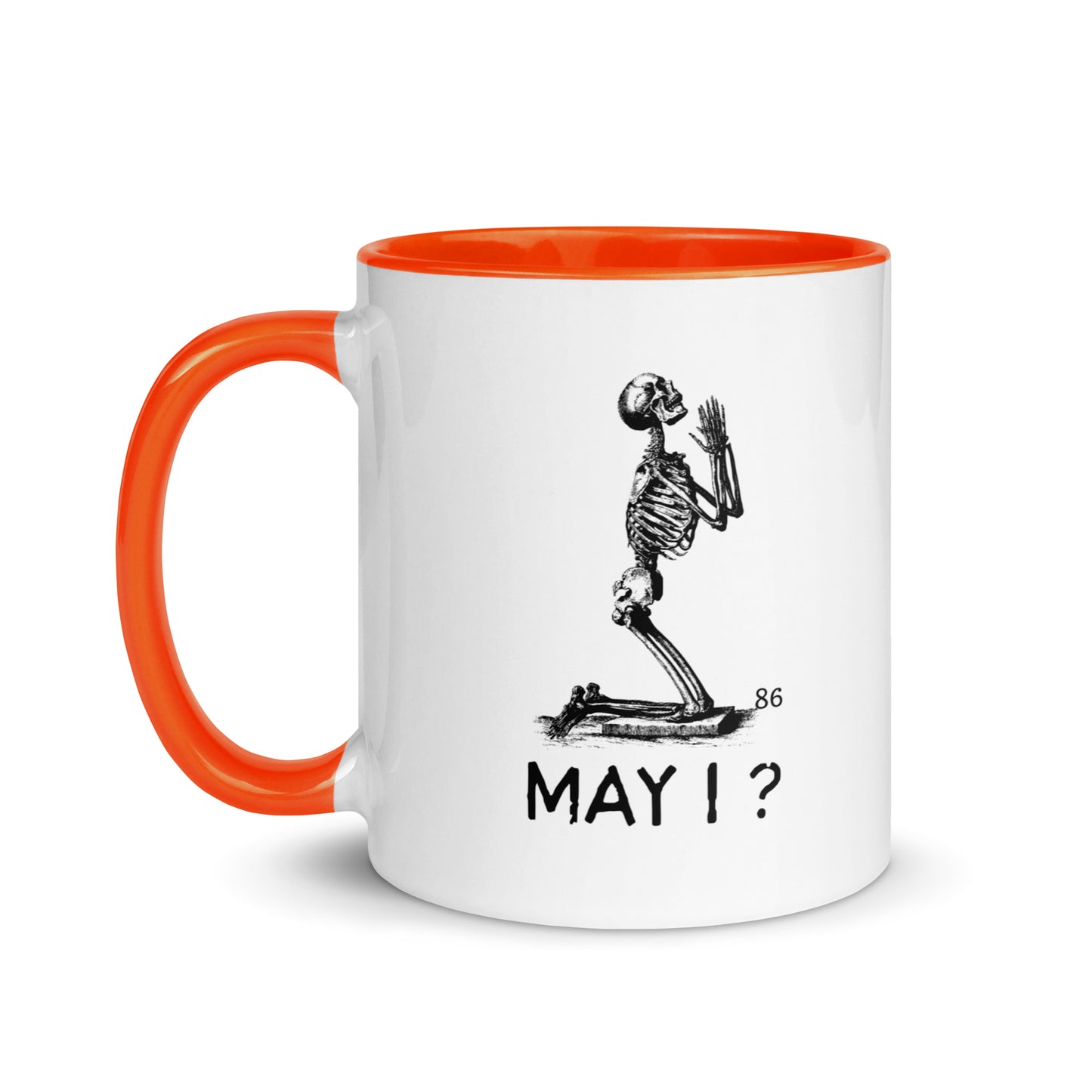 MAY I? Mug with Color Inside