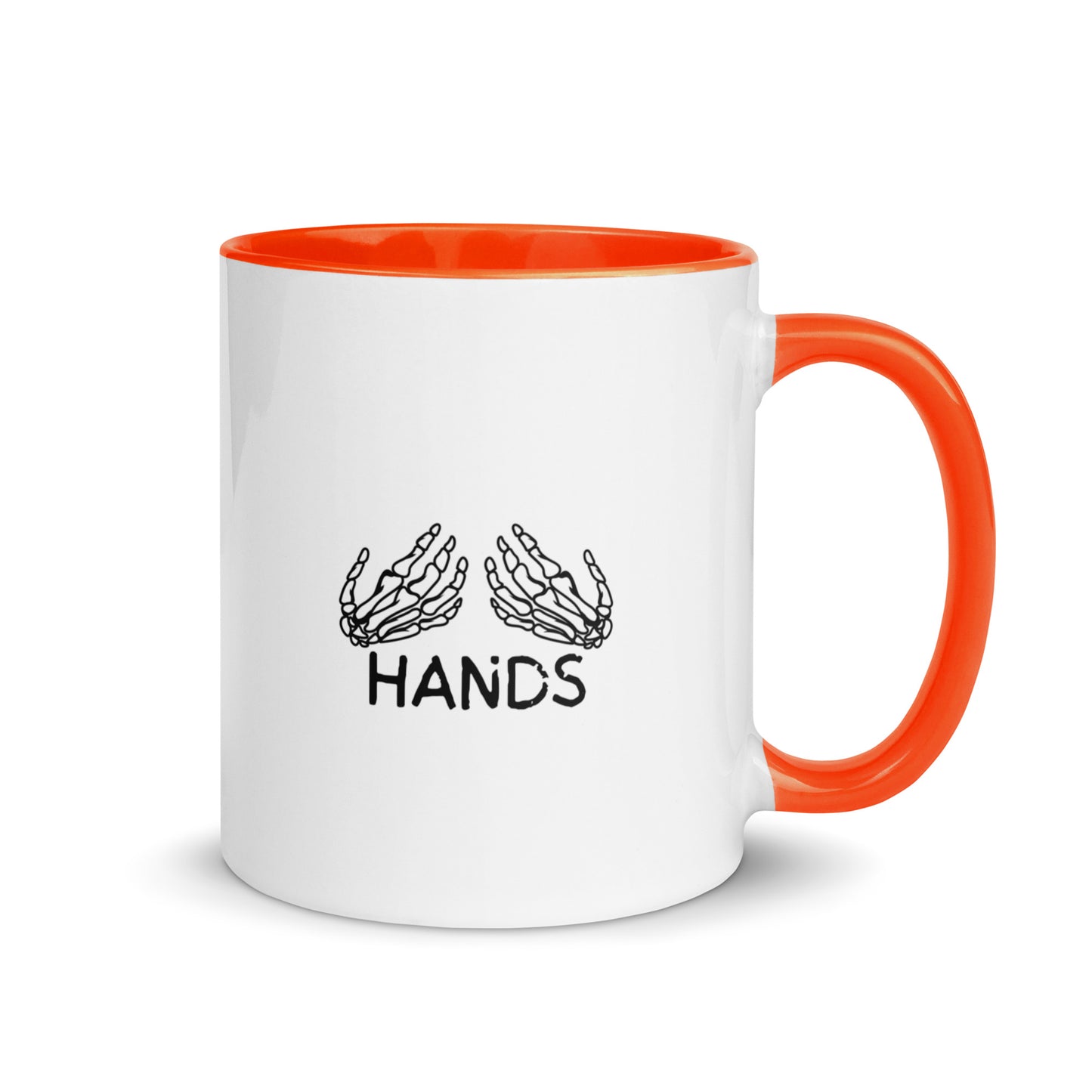 HANDS Mug with Color Inside