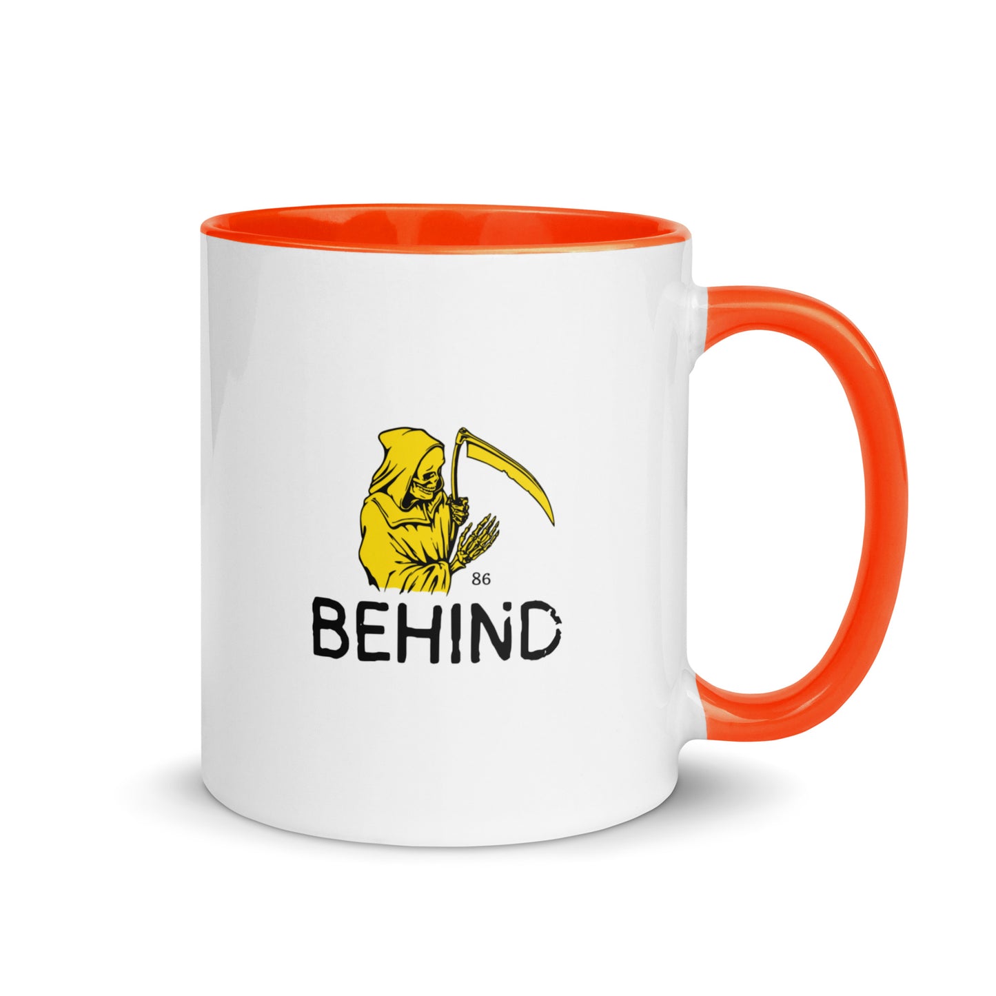 BEHIND Mug with Color Inside