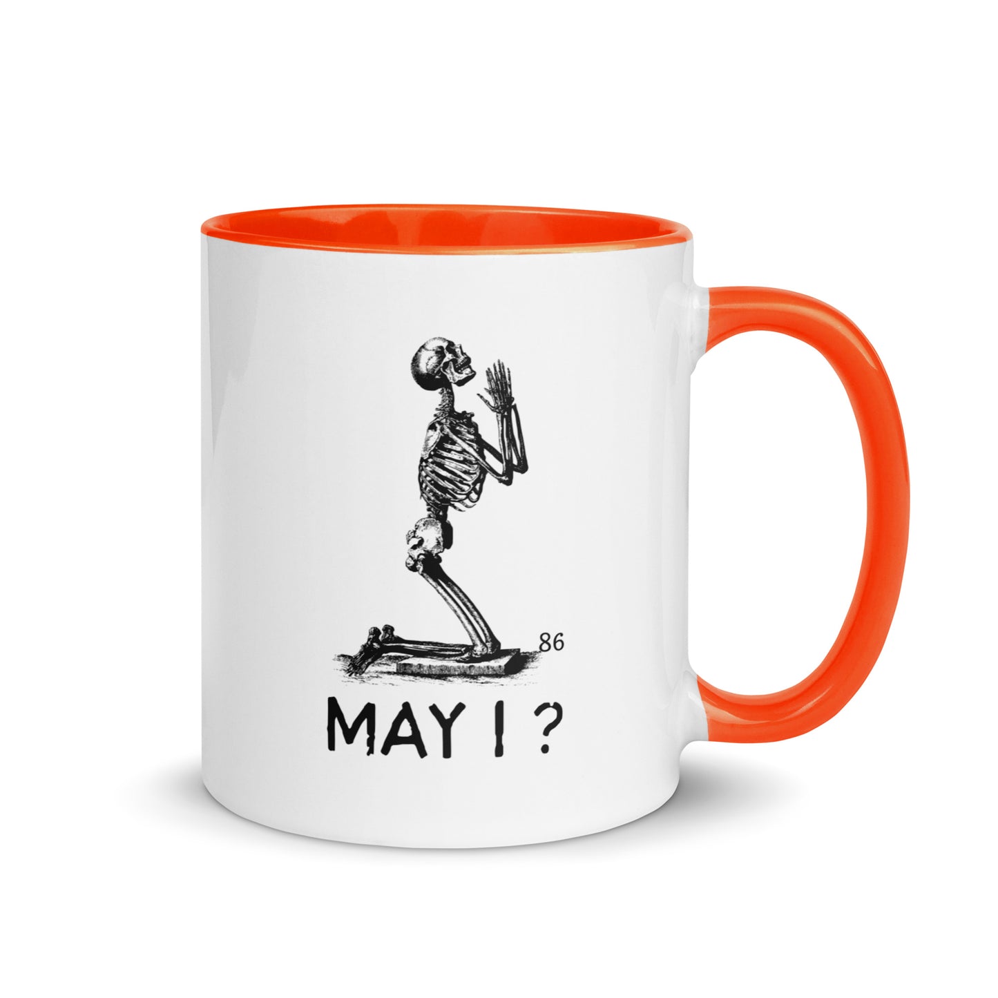 MAY I? Mug with Color Inside