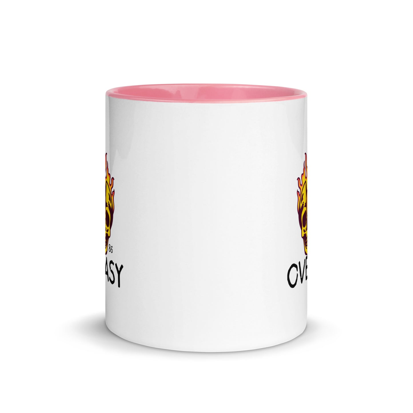 OVEREASY Mug with Color Inside