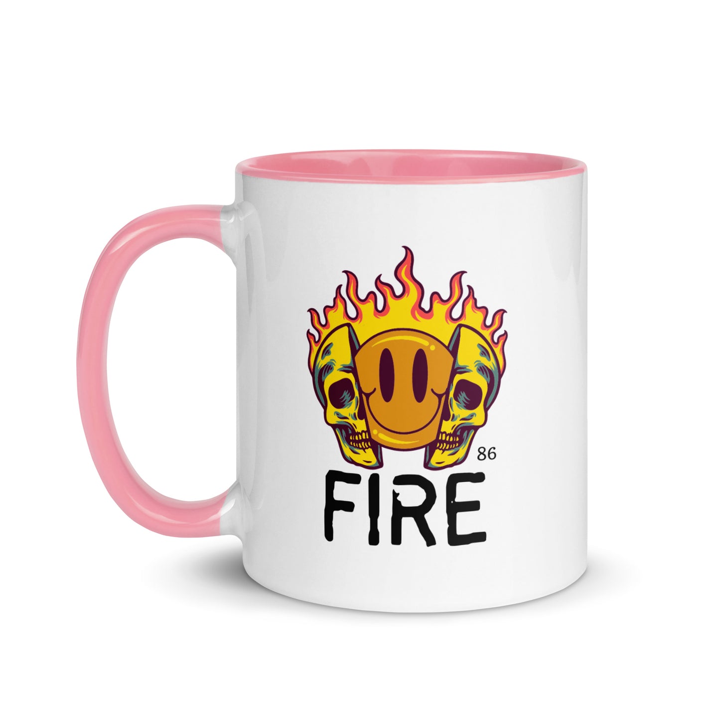 FIRE Mug with Color Inside