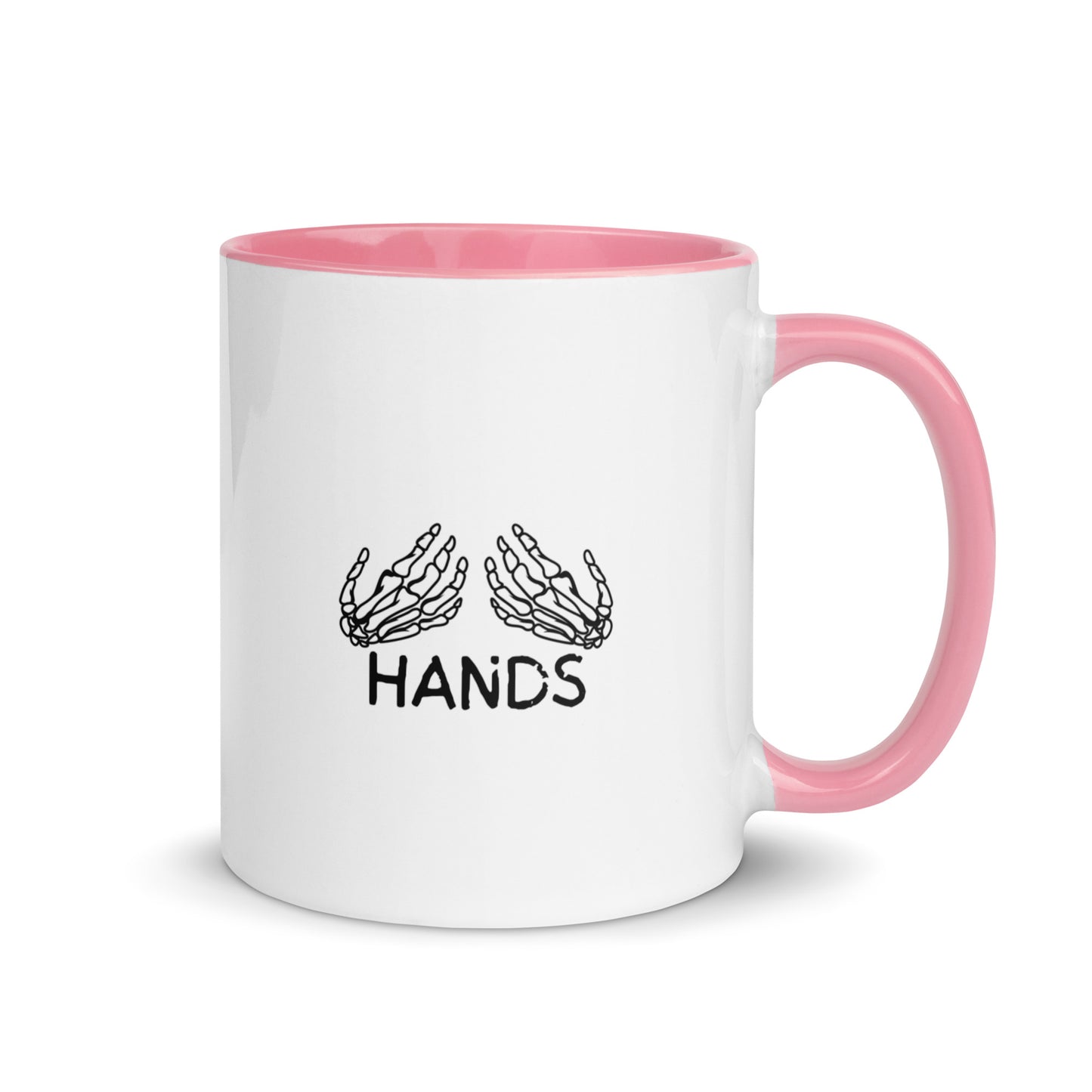 HANDS Mug with Color Inside