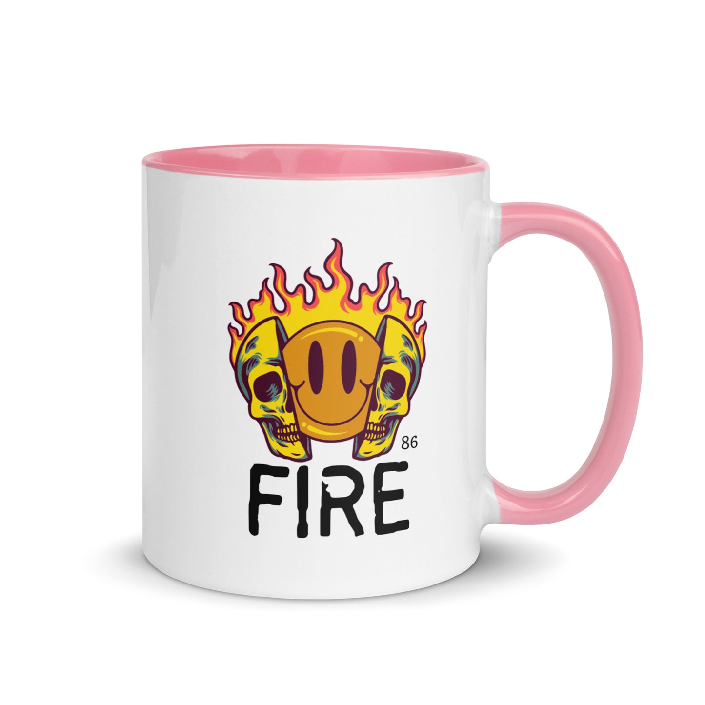 FIRE Mug with Color Inside